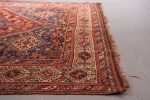 Antique Baharloo Qashqai Persian Rug 6 SQM - Image 6