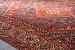 Antique Baharloo Qashqai Persian Rug 6 SQM - Image 7