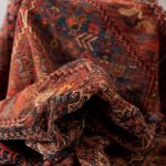 Antique Baharloo Qashqai Persian Rug 6 SQM - Image 9