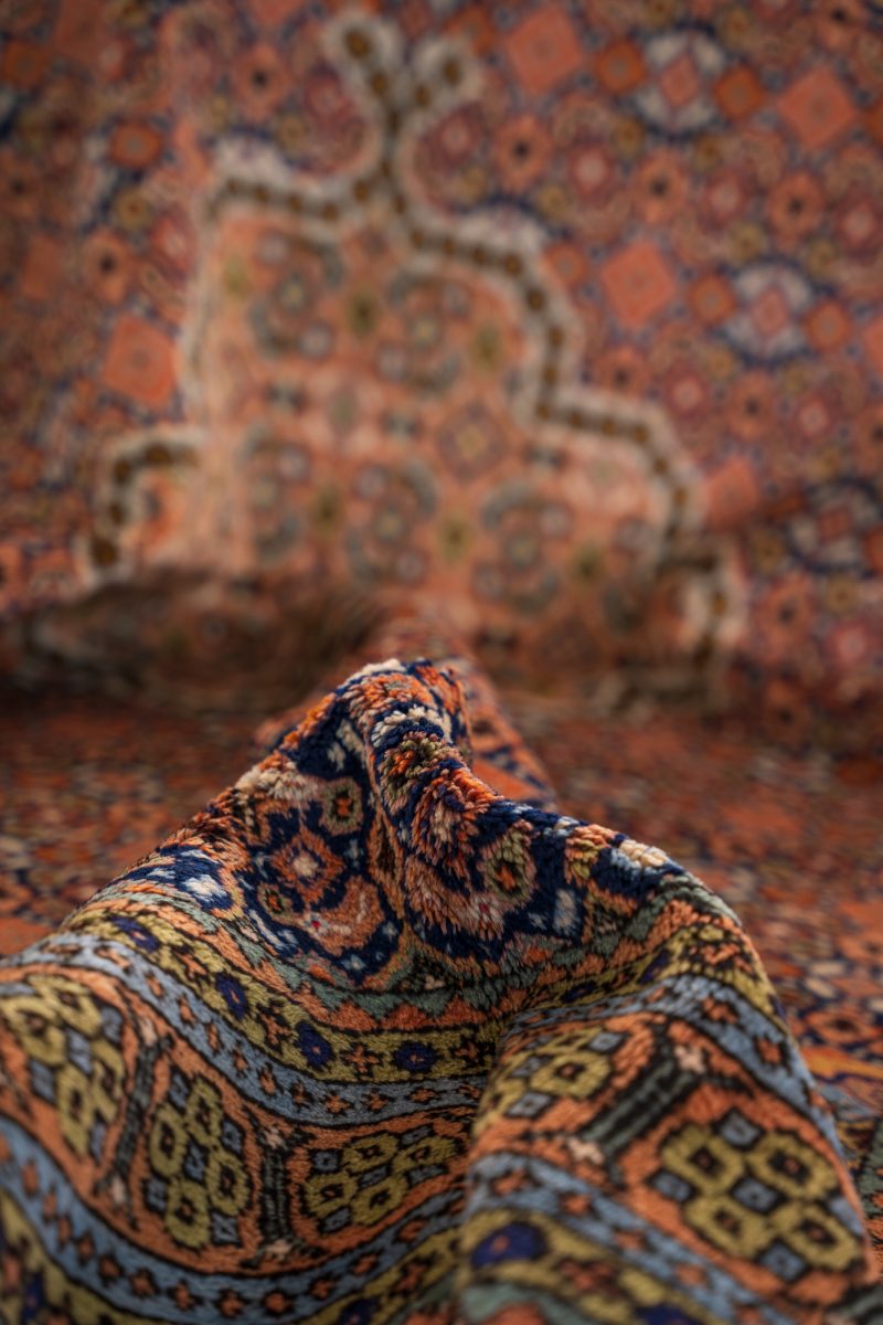 Vintage Bijar Maahi Persian Rug 2.73 Sqm - Image 7