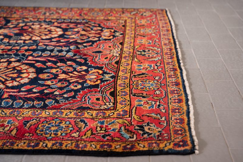 Vintage Lillian Afshan Armenian Persian Rug, Dated 1959 2.54 Sqm - Image 7