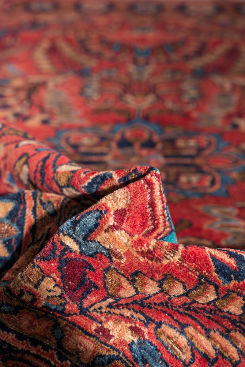 Vintage Lylian Afshan Armenian Carpet 7