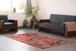Qashqai Tribal Toranj Persian Rug 3.05 SQM - Image 4