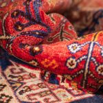Qashqai Tribal Toranj Persian Rug 3.05 SQM - Image 8