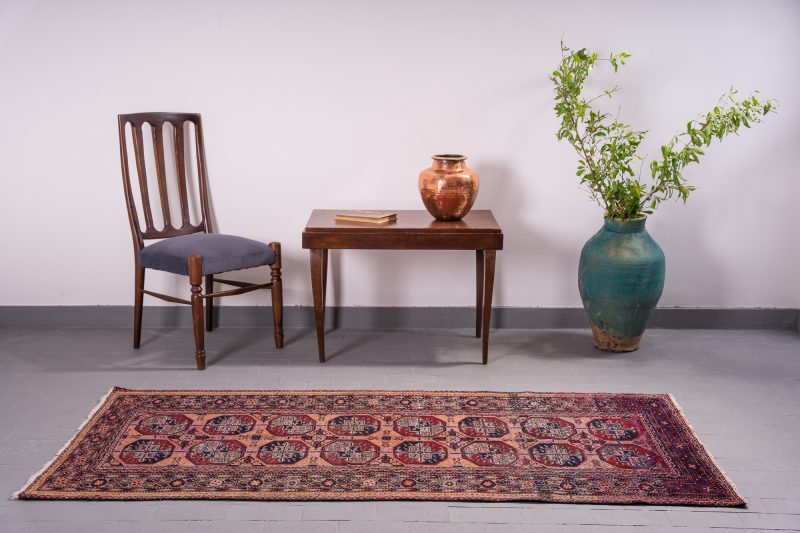 Vintage Baluch Abrash Persian Rug 2.1 Sqm - Image 4