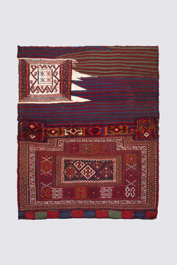 Semi Antique Bakhtiari Tacheh Face 1.3SQM