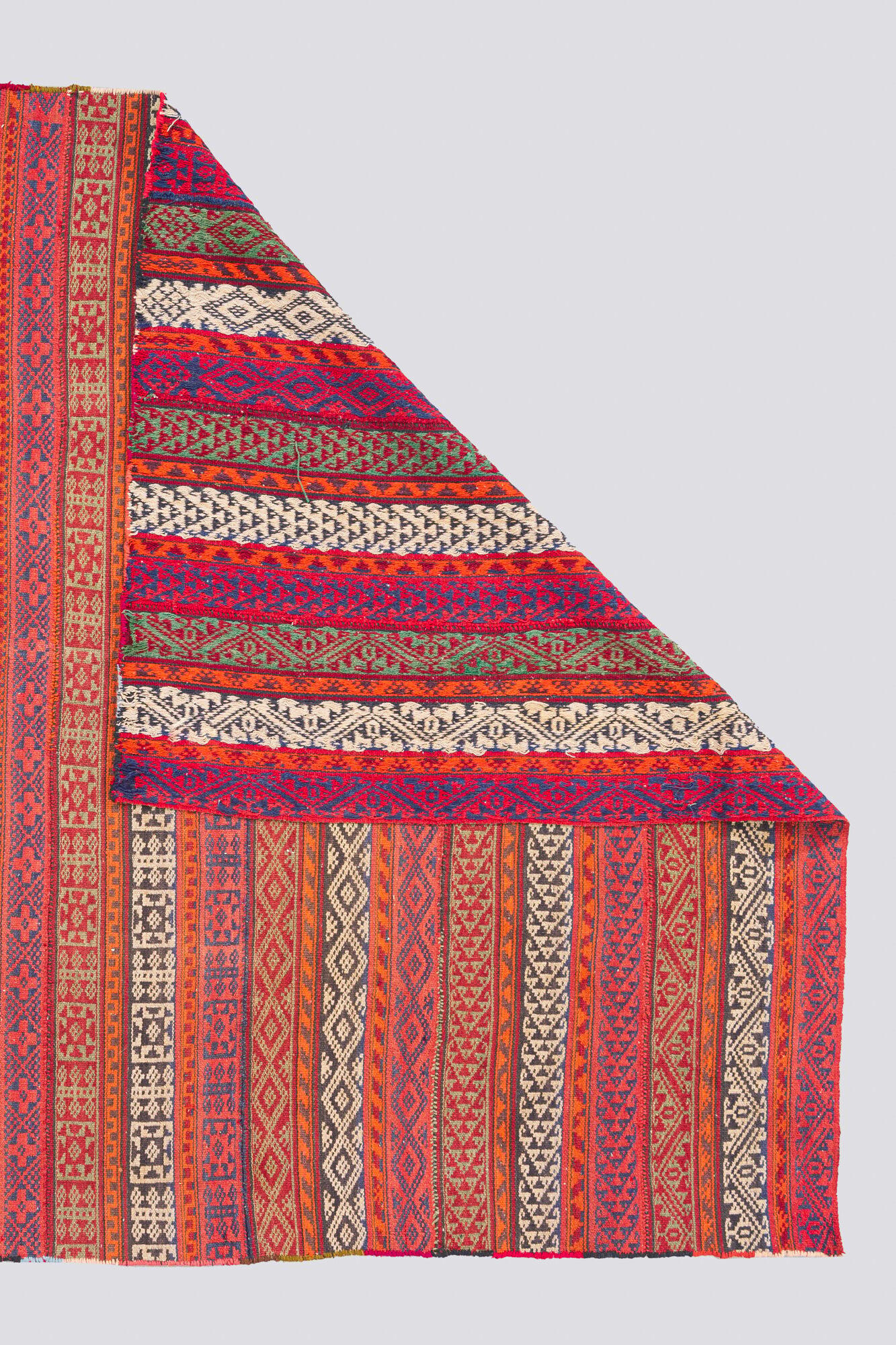 Antique Bijar Persian Soumak Jajim Rug