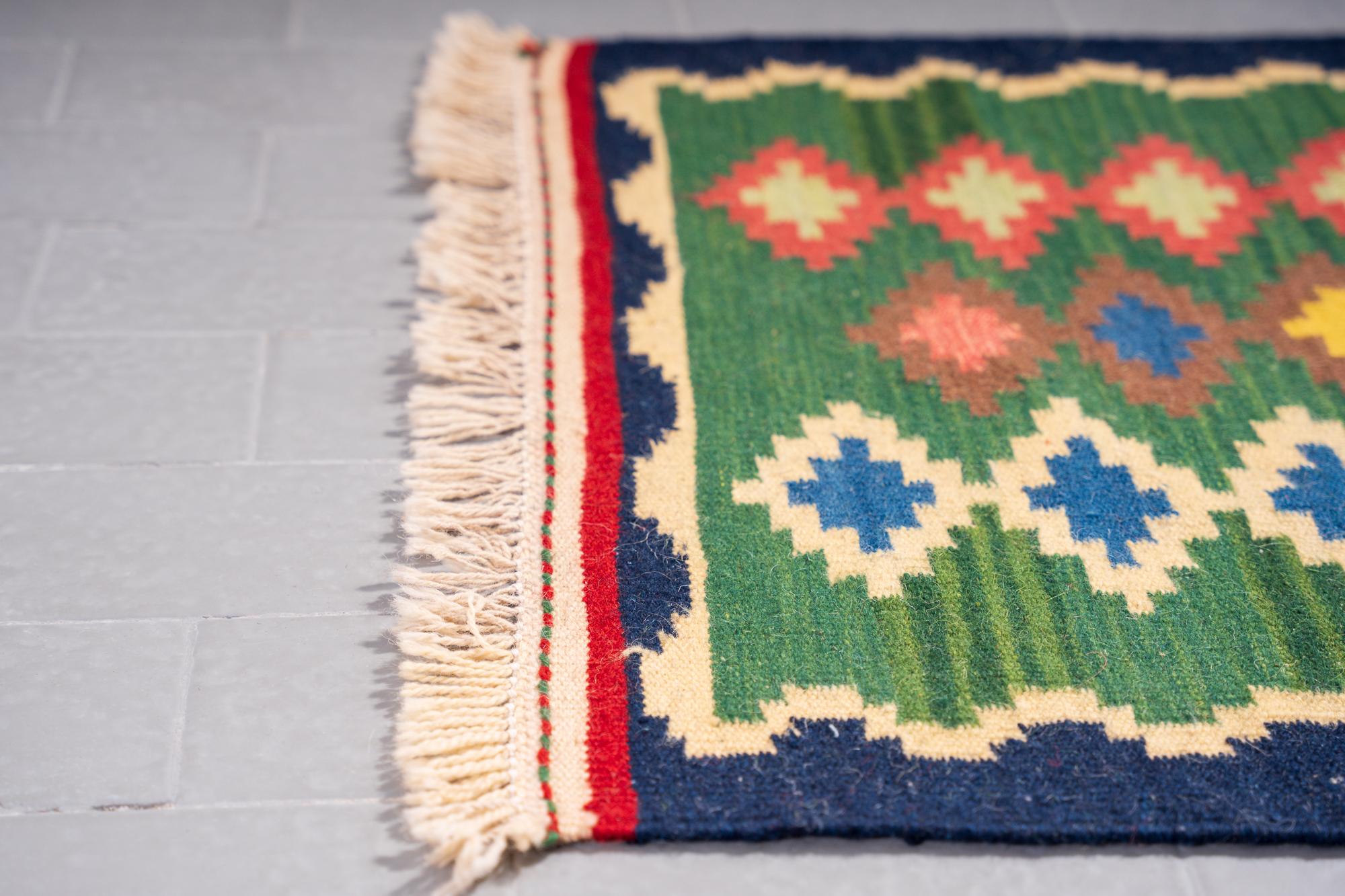 Green Kamu Kilim 4 2