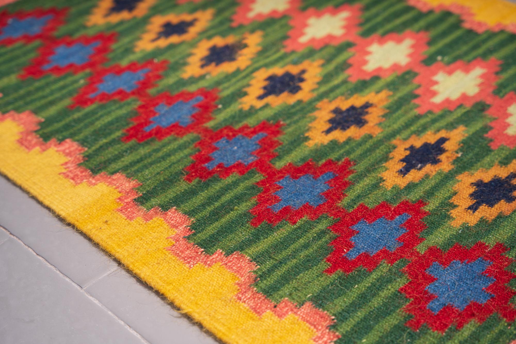 Green Kamu Kilim 5 1