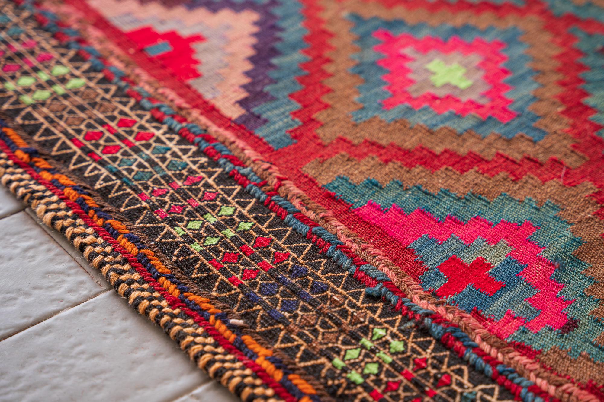 Large Sirjan Improvised Kilim 6