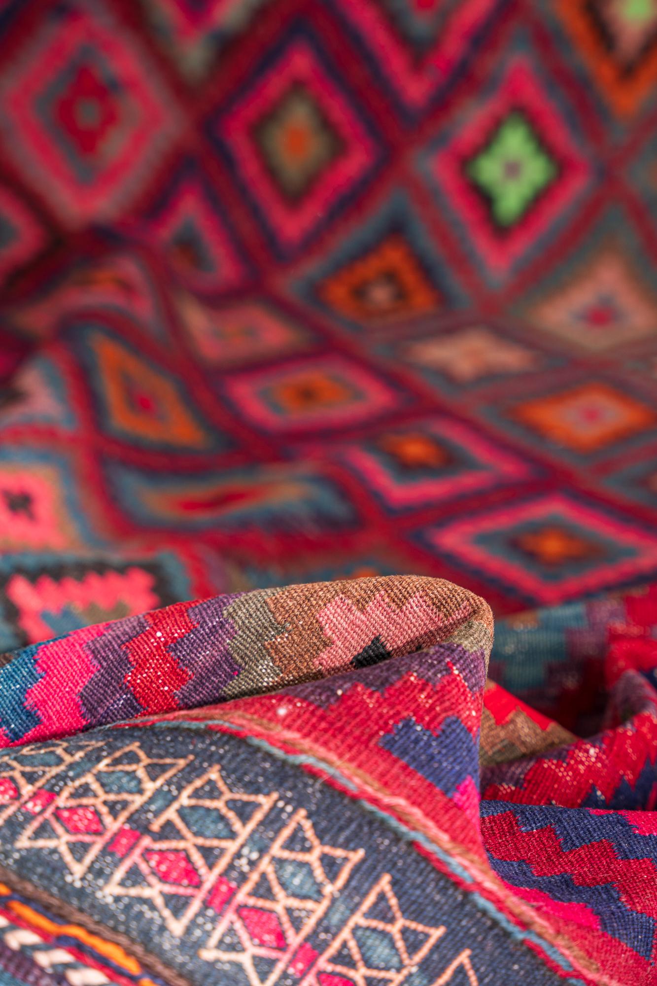 Large Sirjan Improvised Kilim 8