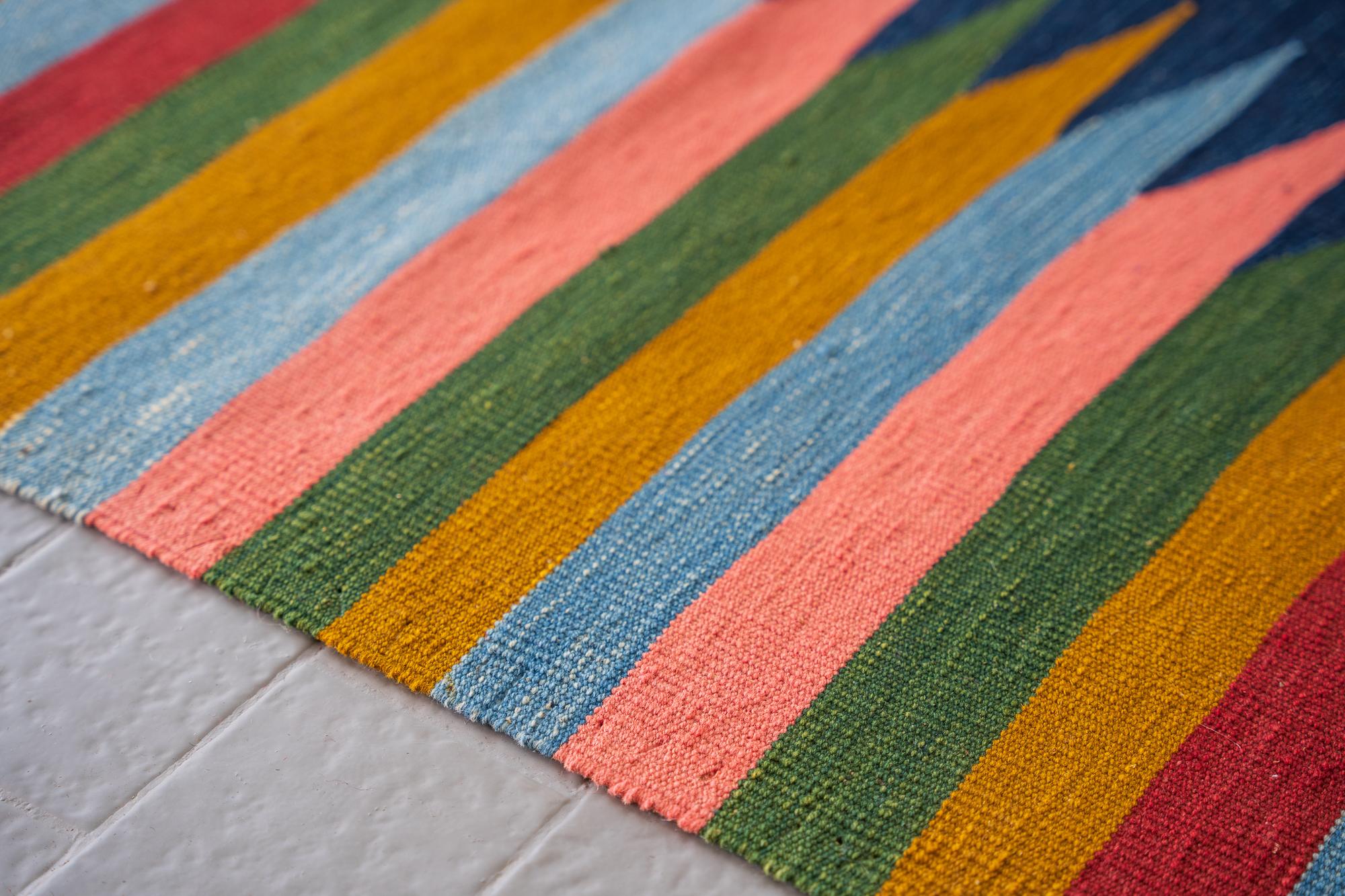Large Toranj navy Kamu Kilim 8