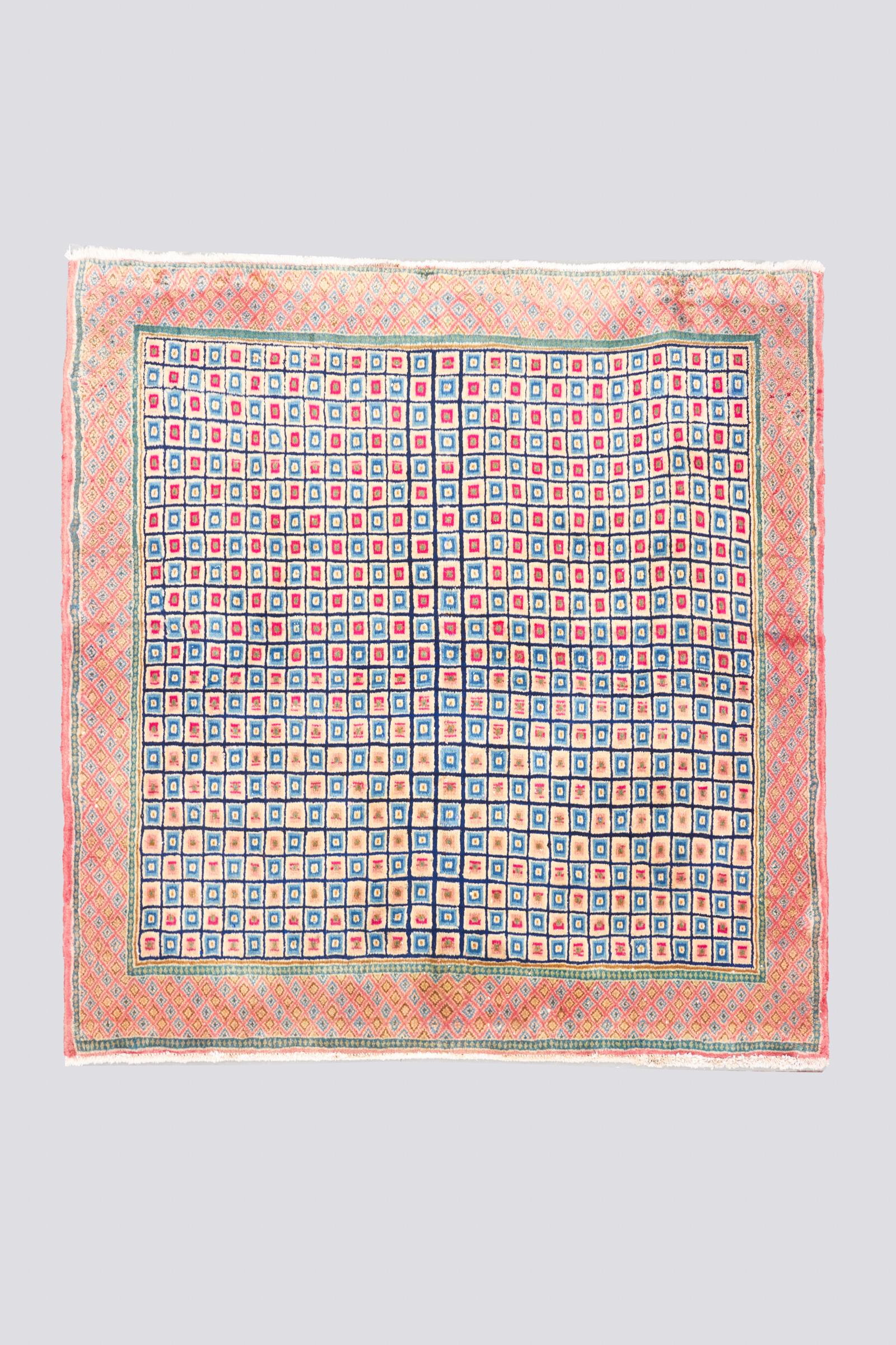 Vintage Kerman Square Carpet
