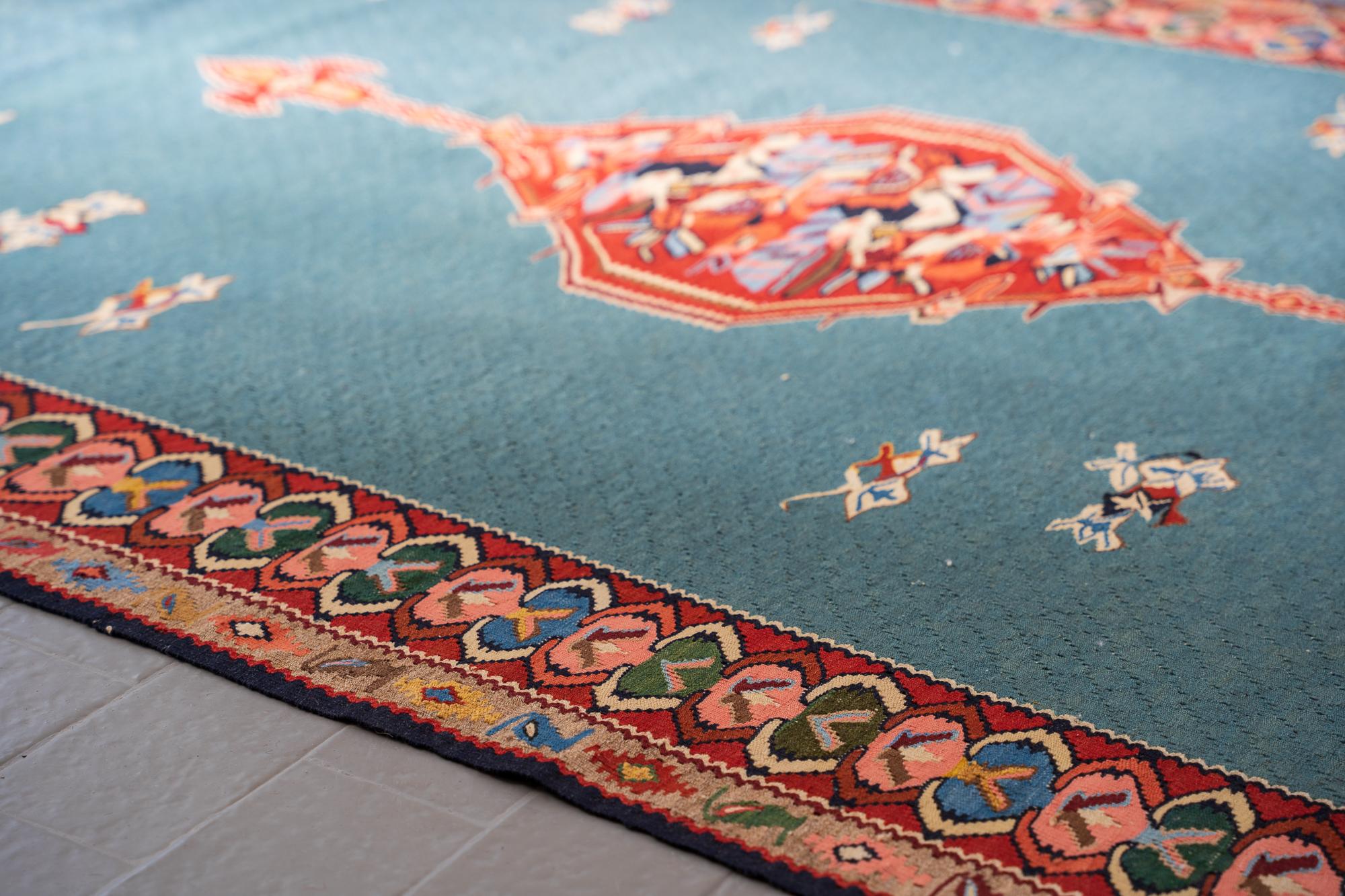 Sanneh Sky blue Kilim 6