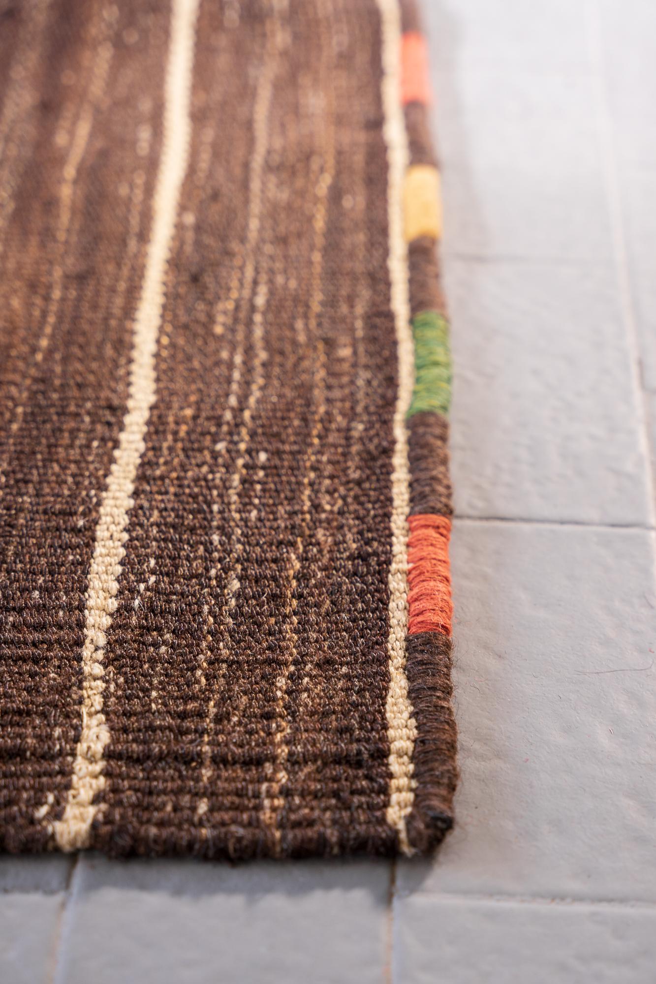 Vintage Bakhtiari Khoor Carpet Kilim 2.8 SQM 3