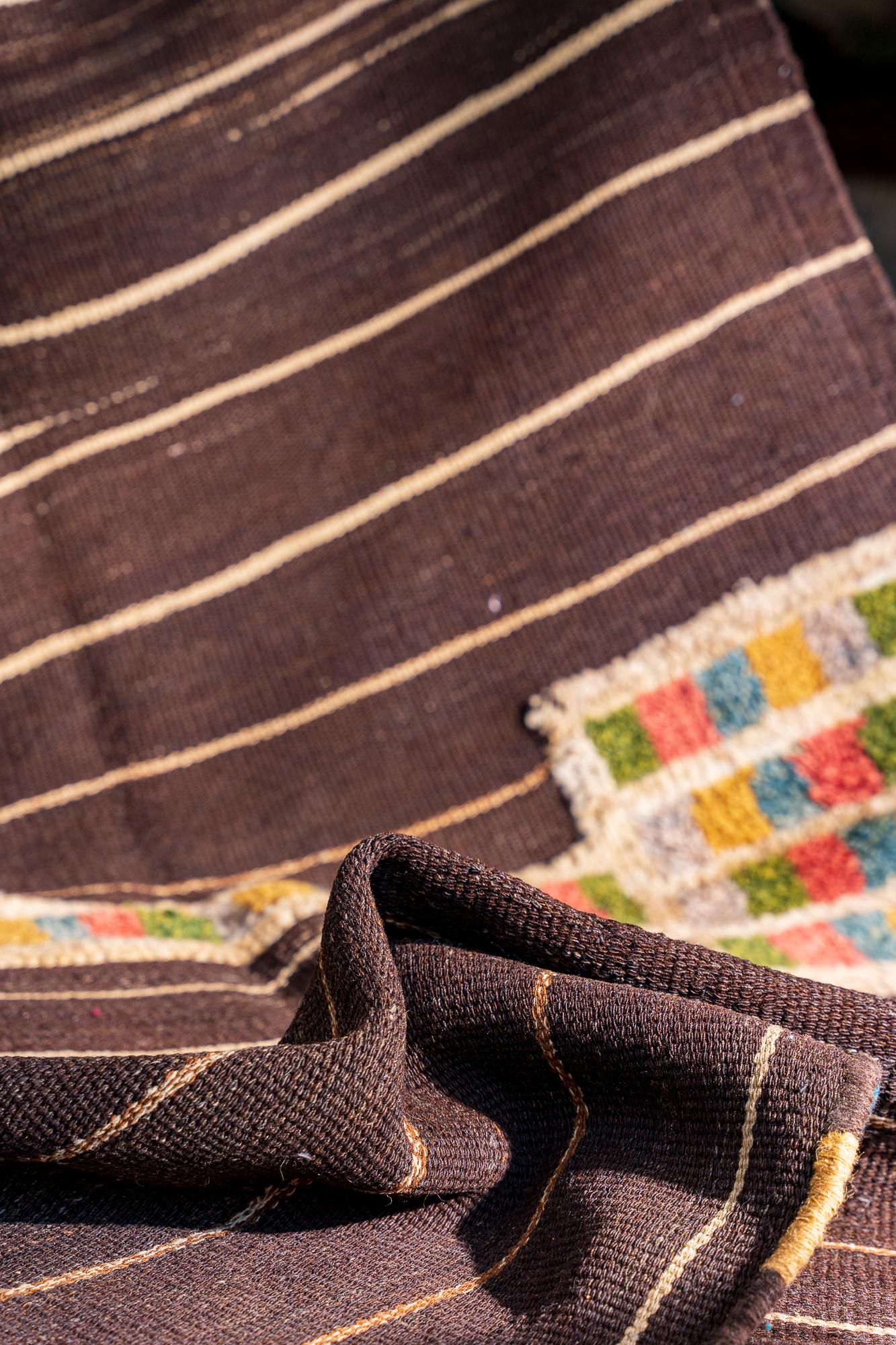 Vintage Bakhtiari Khoor Carpet Kilim 2.8 SQM 6