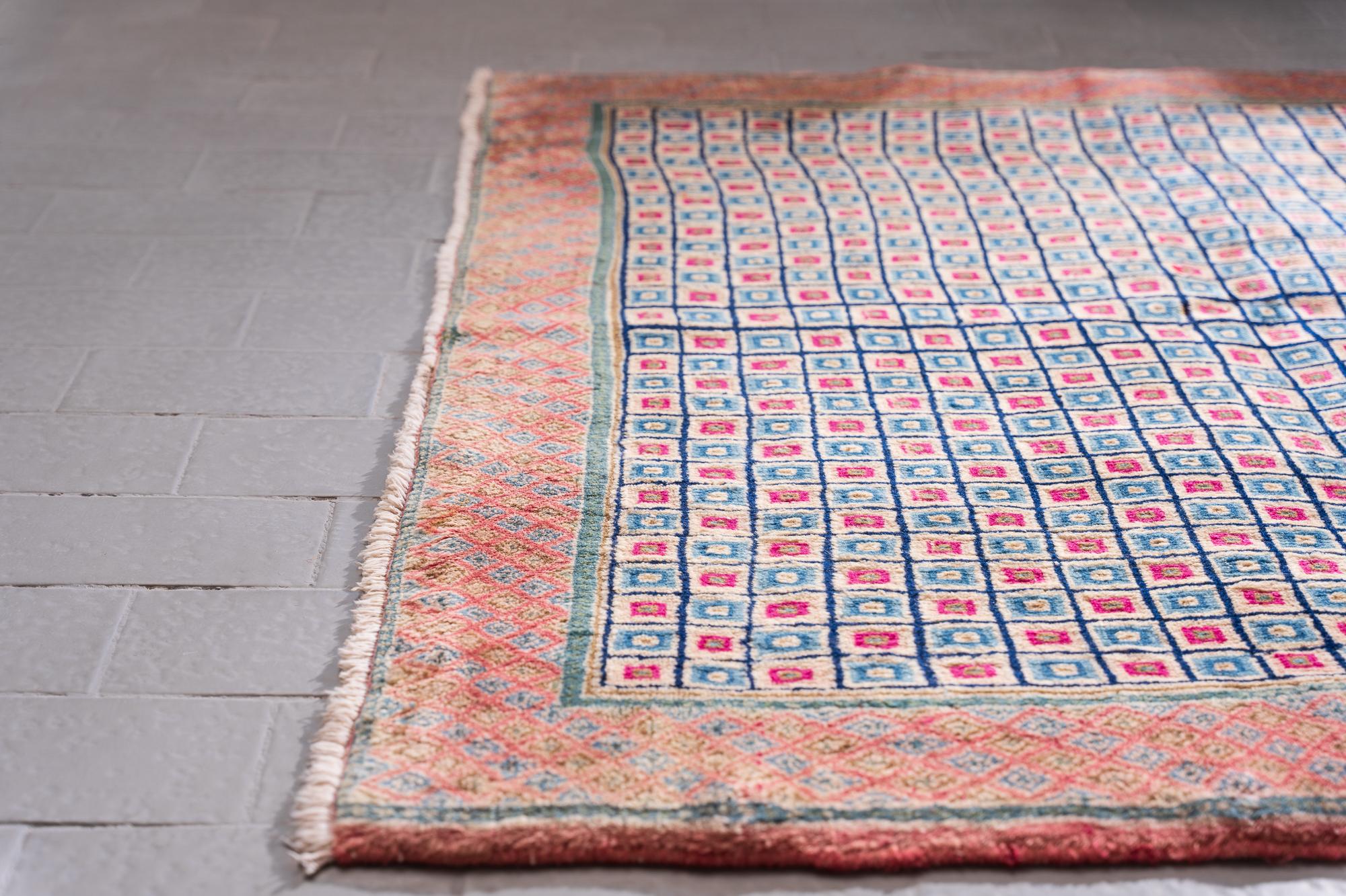 Kerman Square Persian Rug