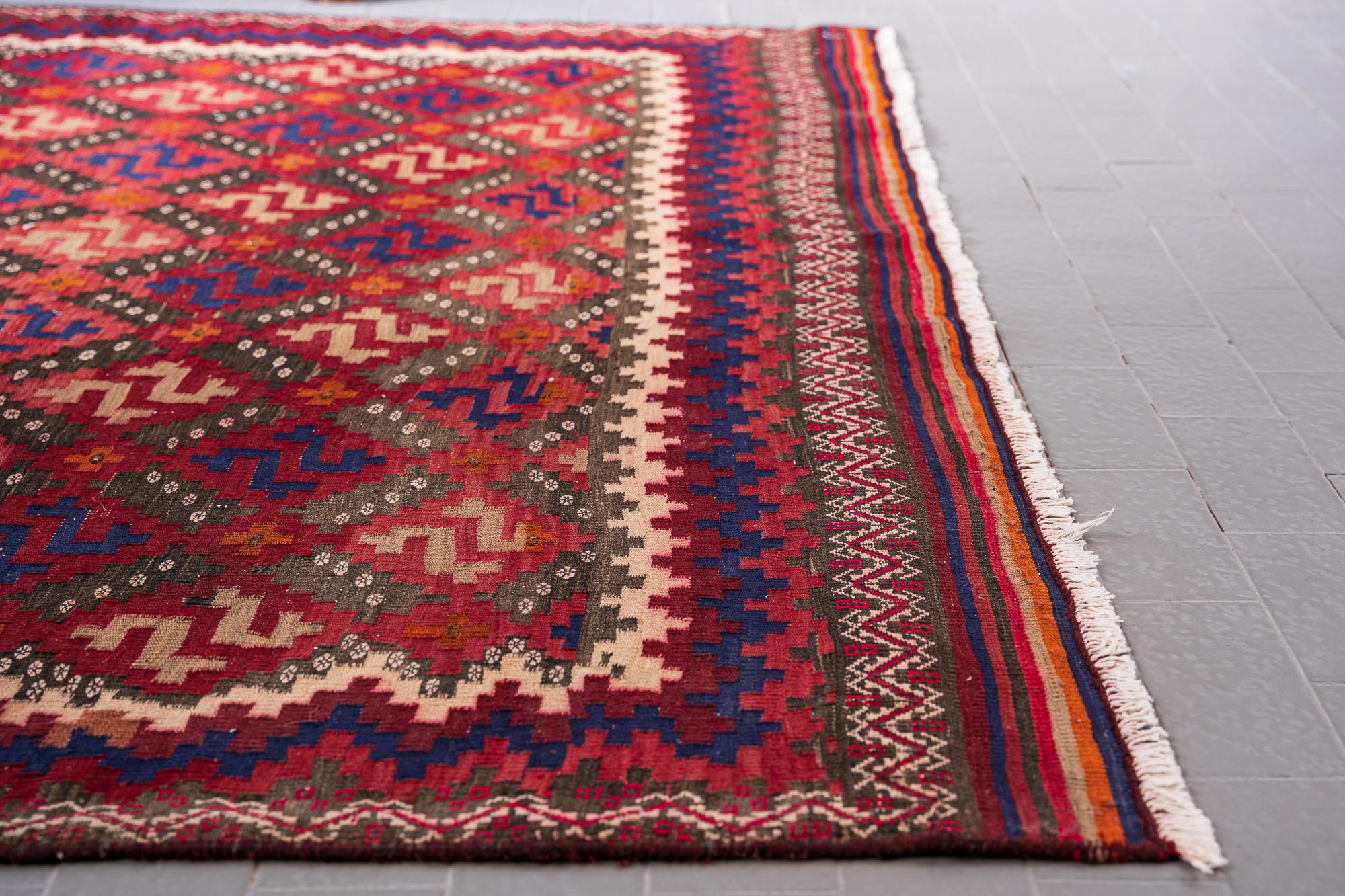 Vintage Sirjan Kilim 5