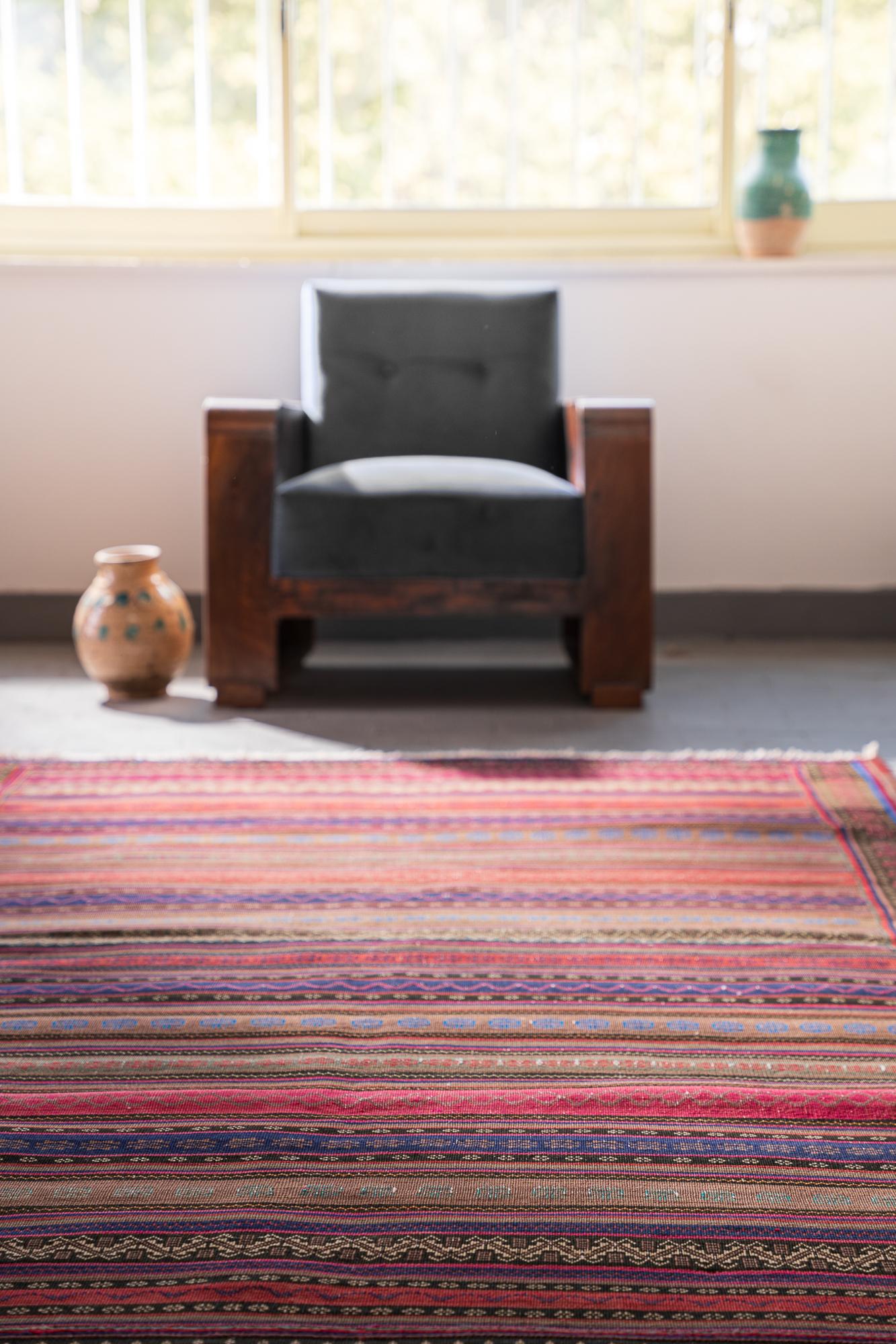 Vintage Sirjan Muhrammat Kilim 4 1