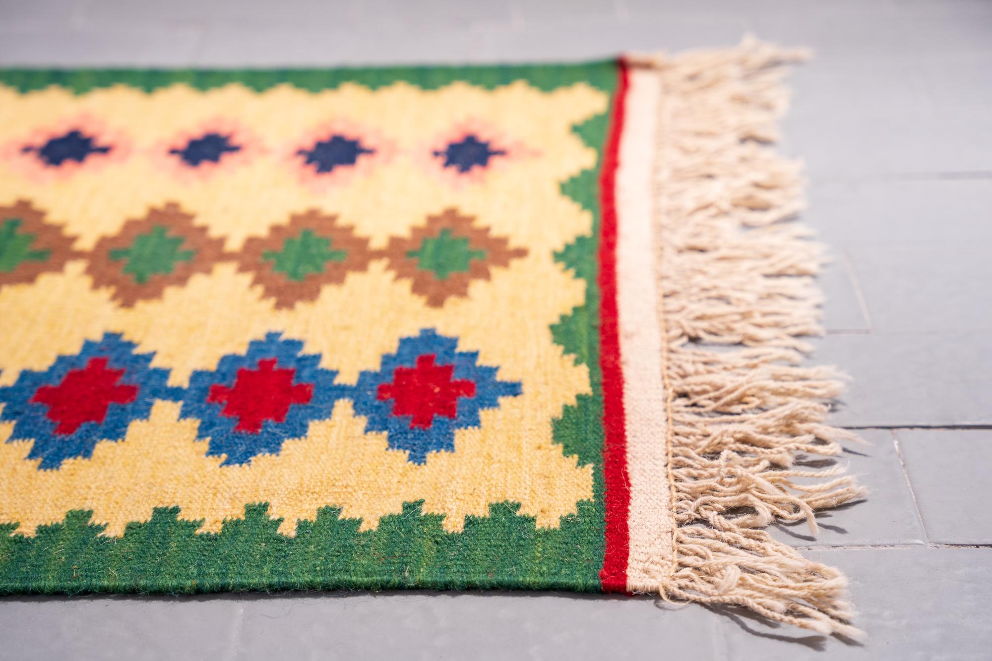 Yellow Kamu Kilim 4 1
