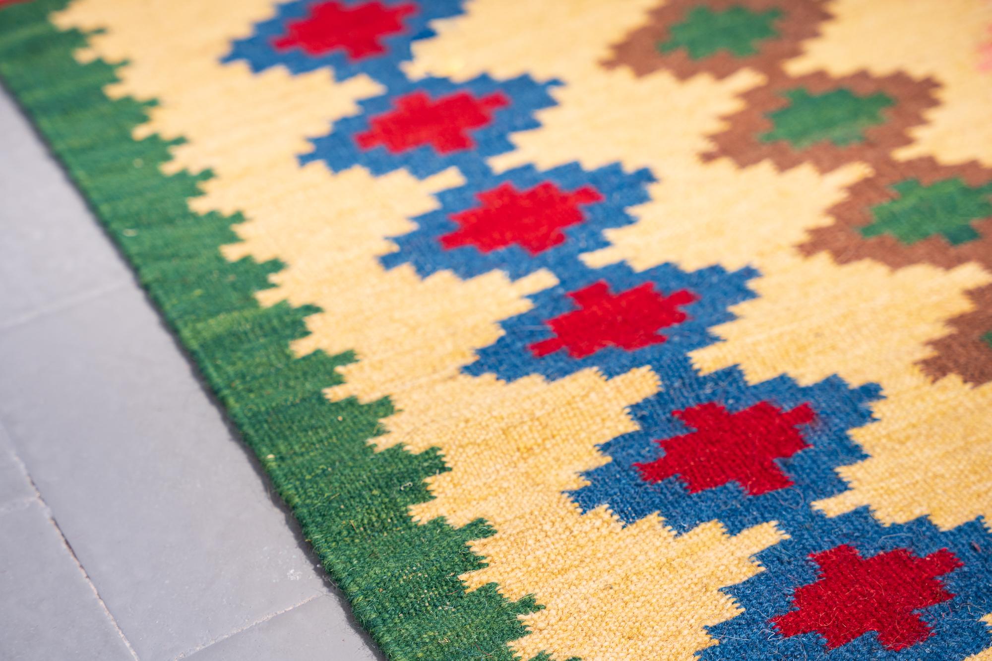 Yellow Kamu Kilim 5 1