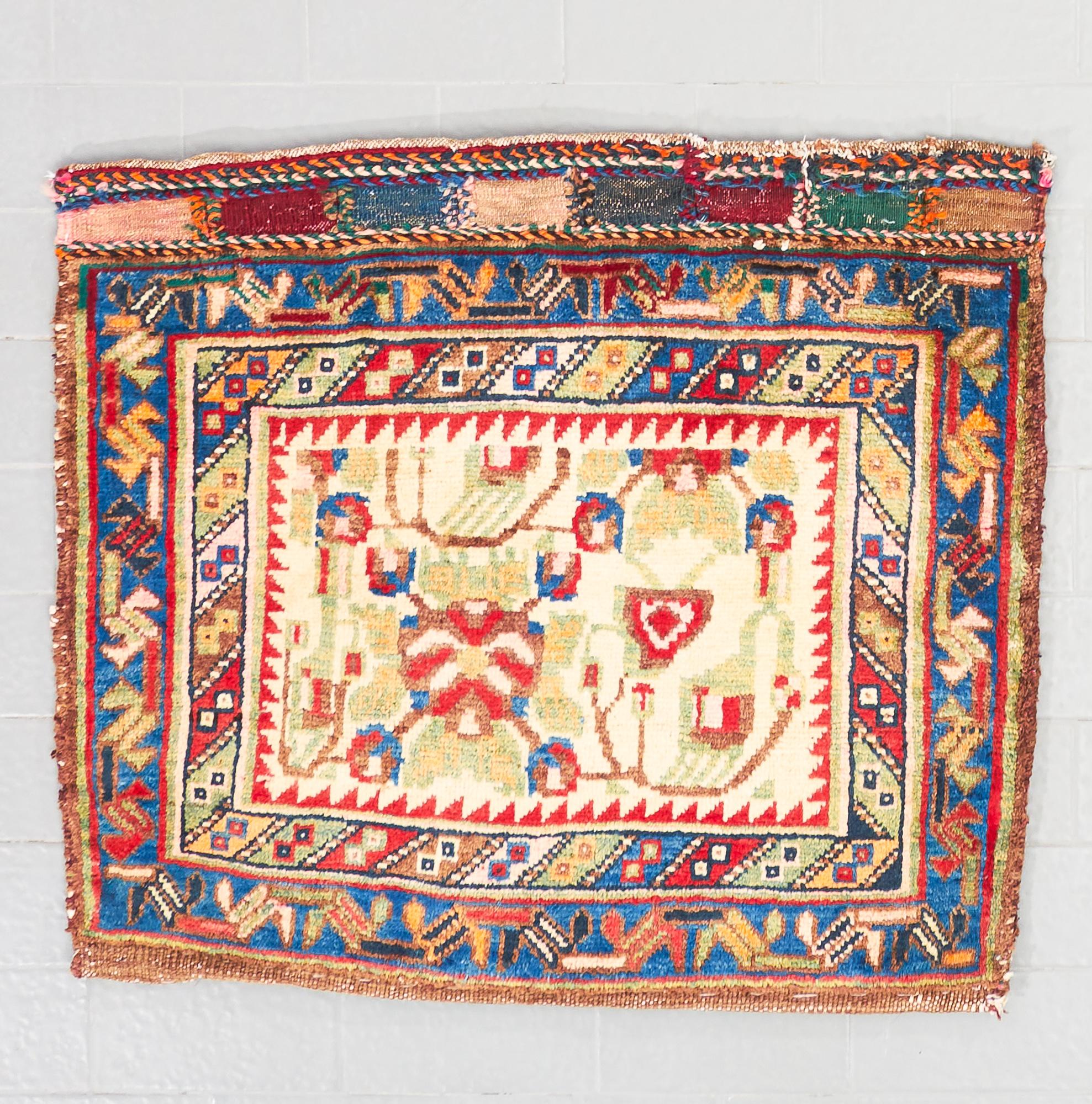 TC009 Pair of antique Golfarang Decorative Carpets light Colors002 2
