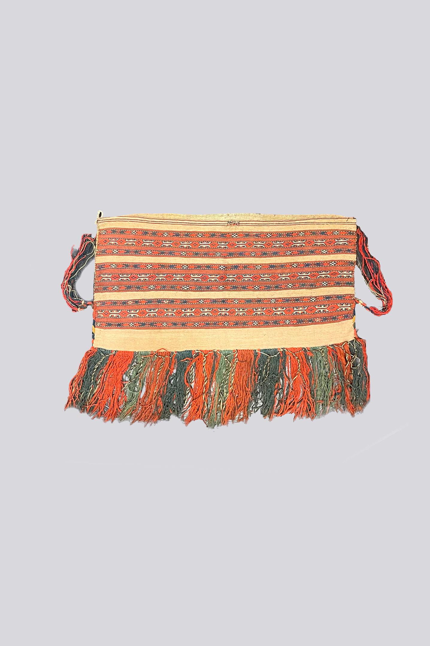 Antique Embroidery Grain Bag