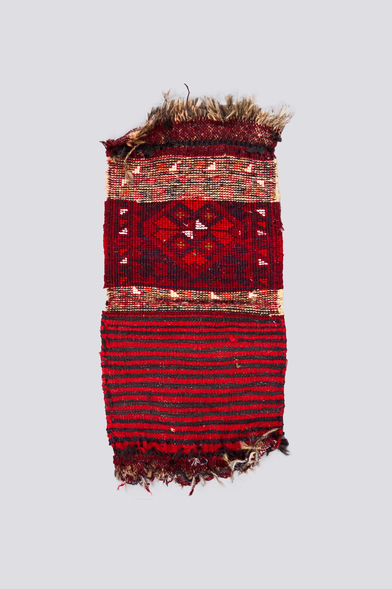 Opened vintage Afshar Persian Pocket