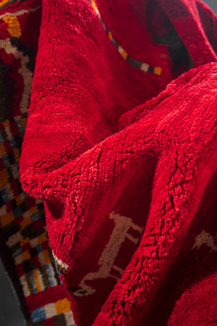 New Weave Fine Qashqai Cheetah Persian Gabbeh Rug
