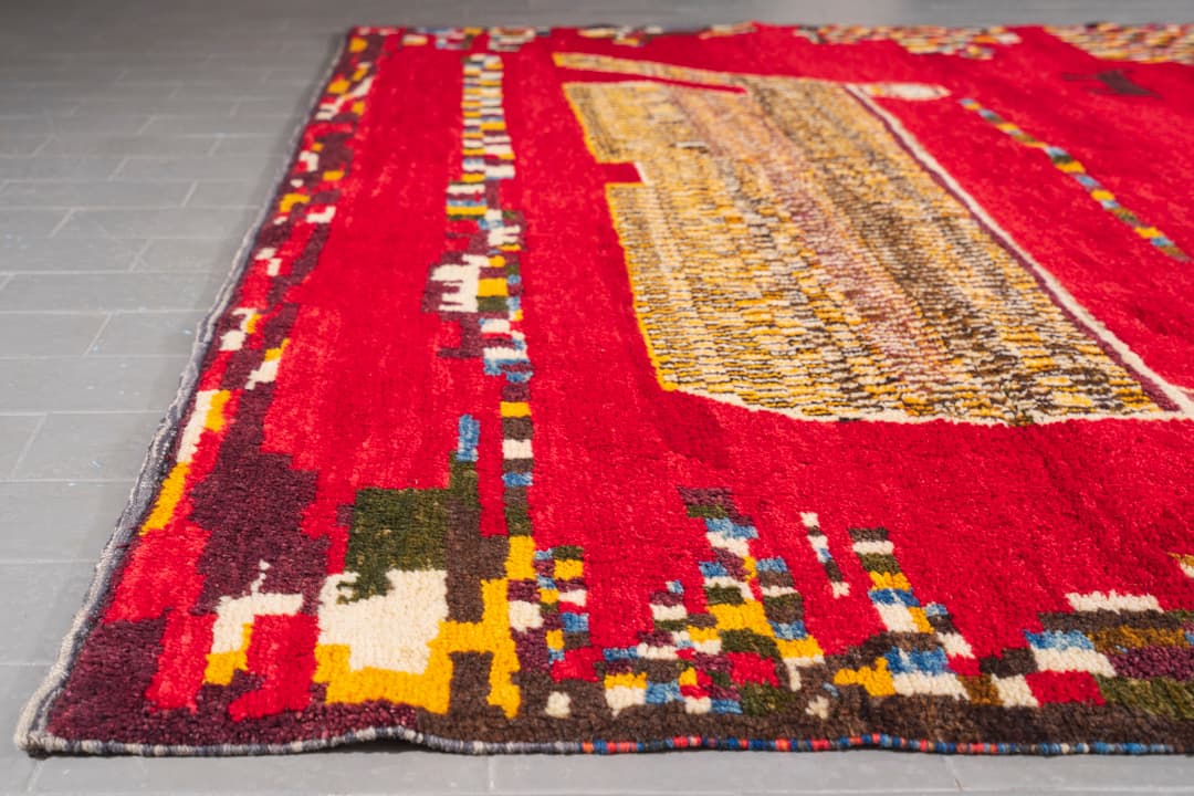 New Weave Fine Qashqai Cheetah Persian Gabbeh Rug