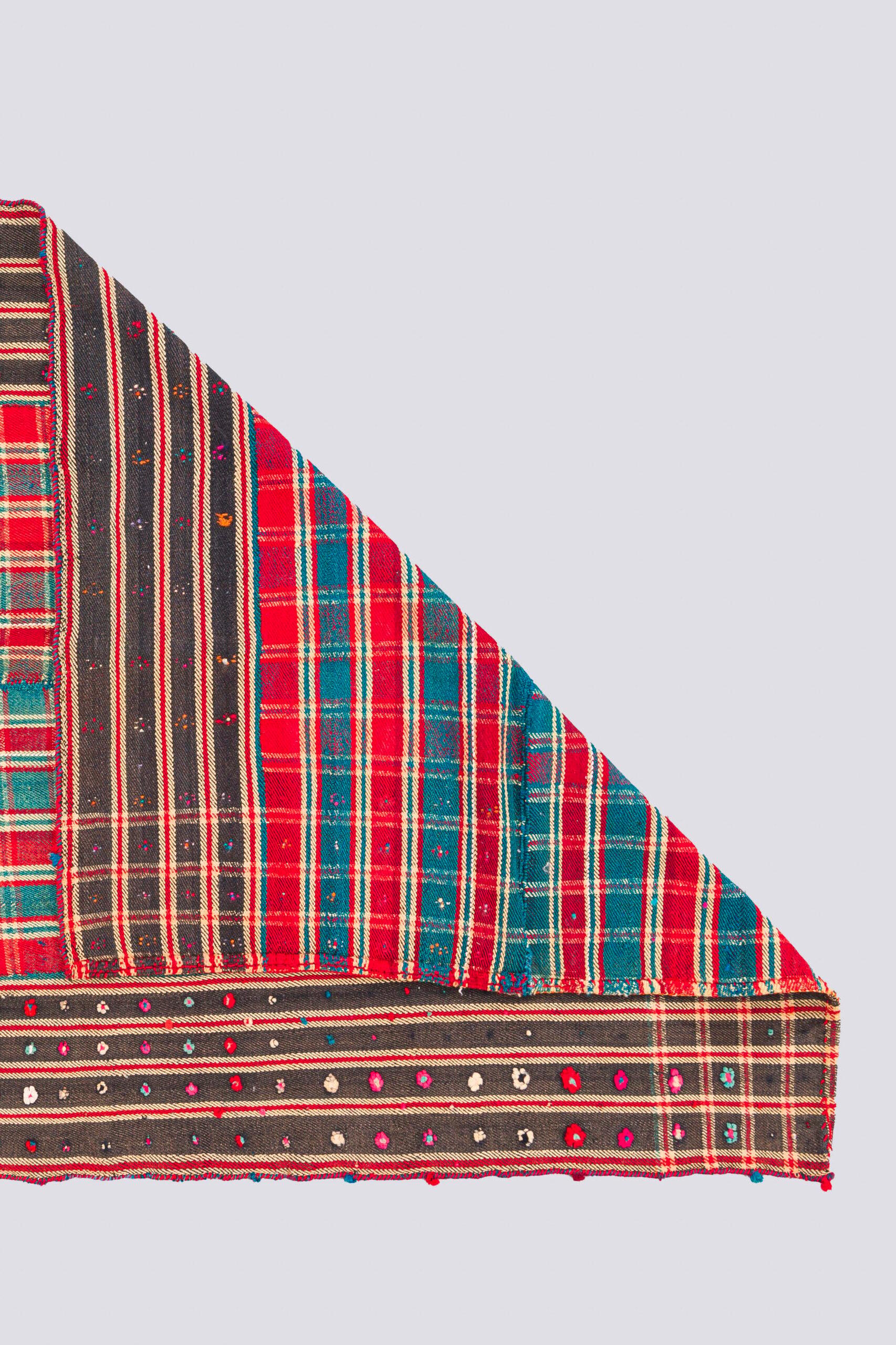 Qashqai Heavy Persian Jajim Kilim Flatweave