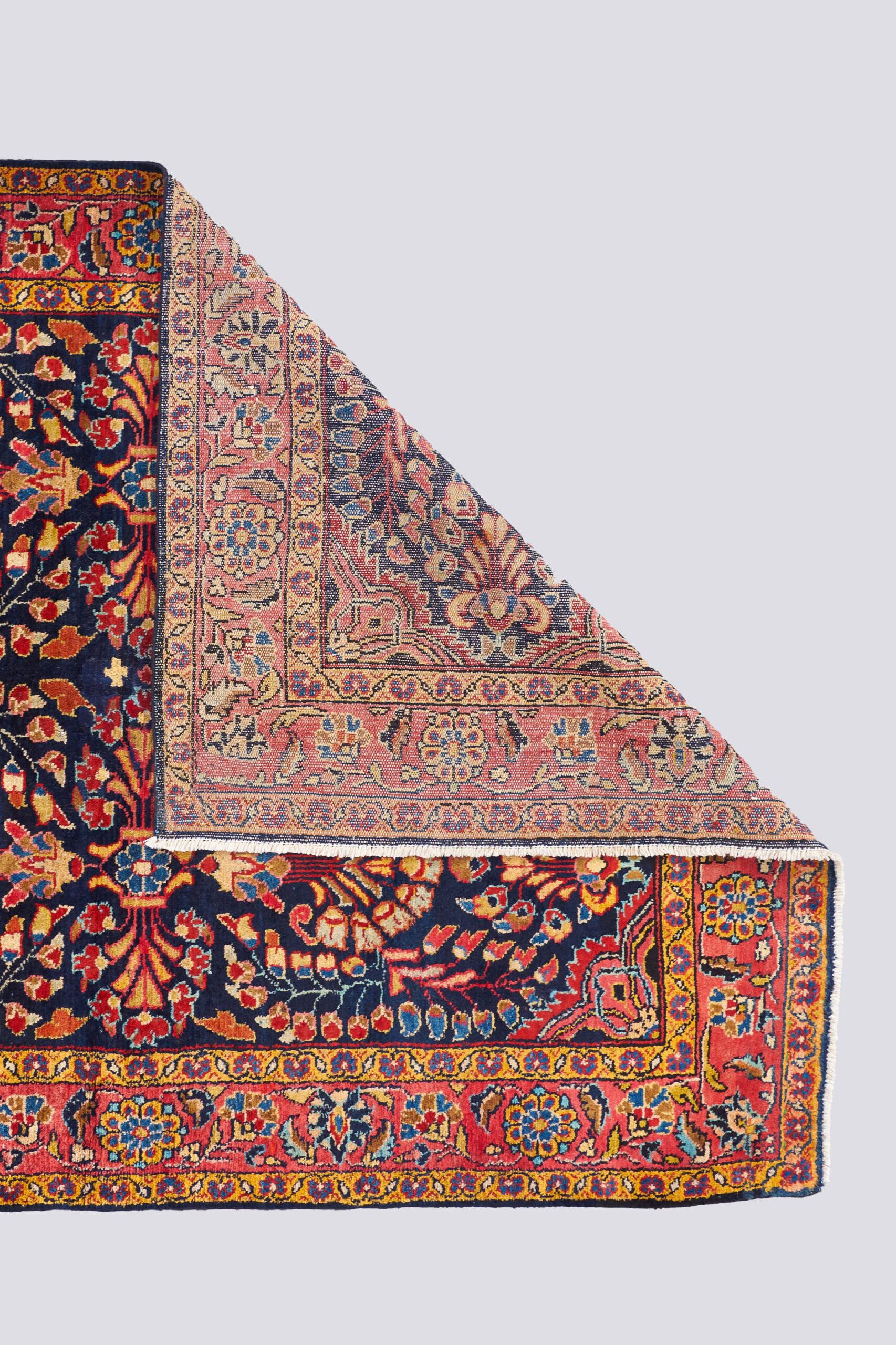 Vintage Lillian Afshan Armenian Persian Rug, Dated 1959