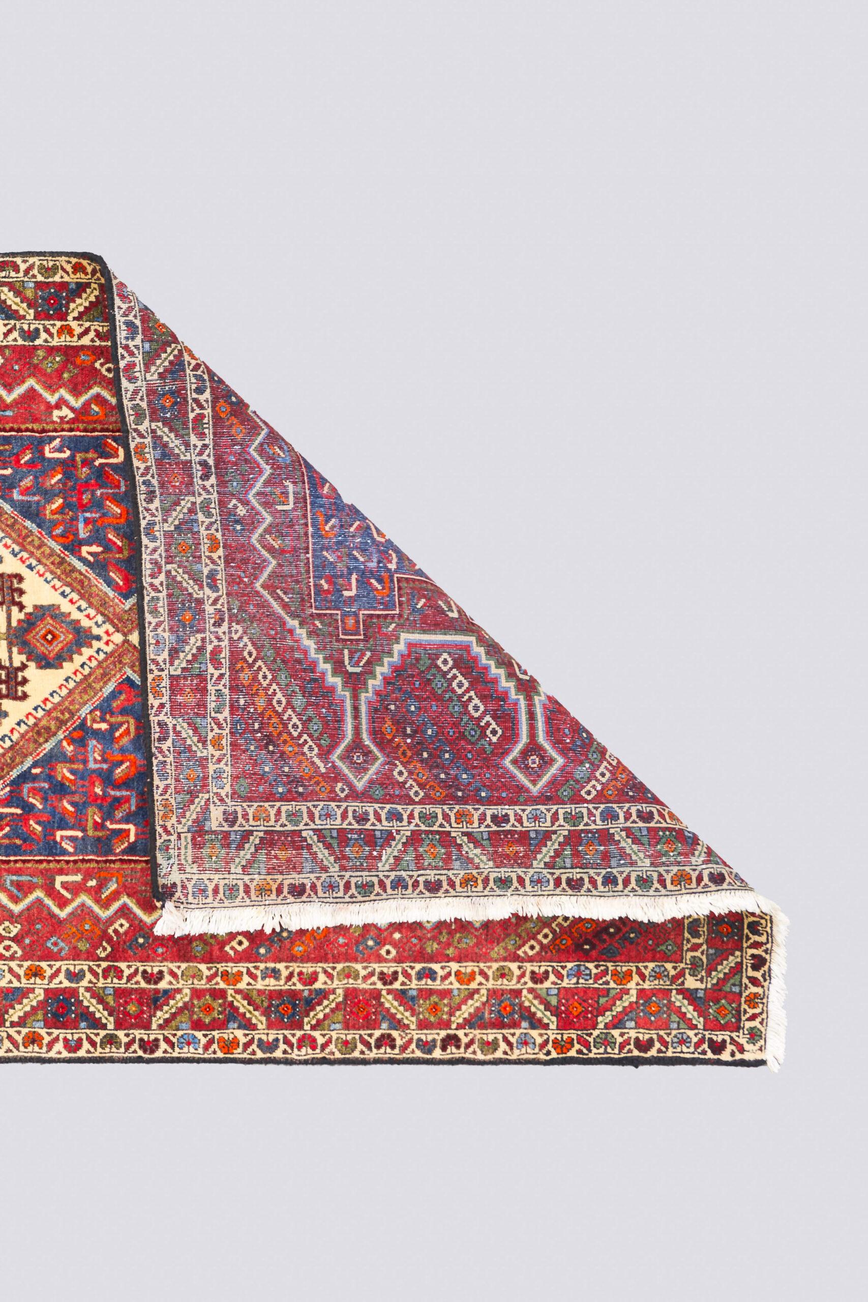 Vintage Afshar Persian Zar o nim