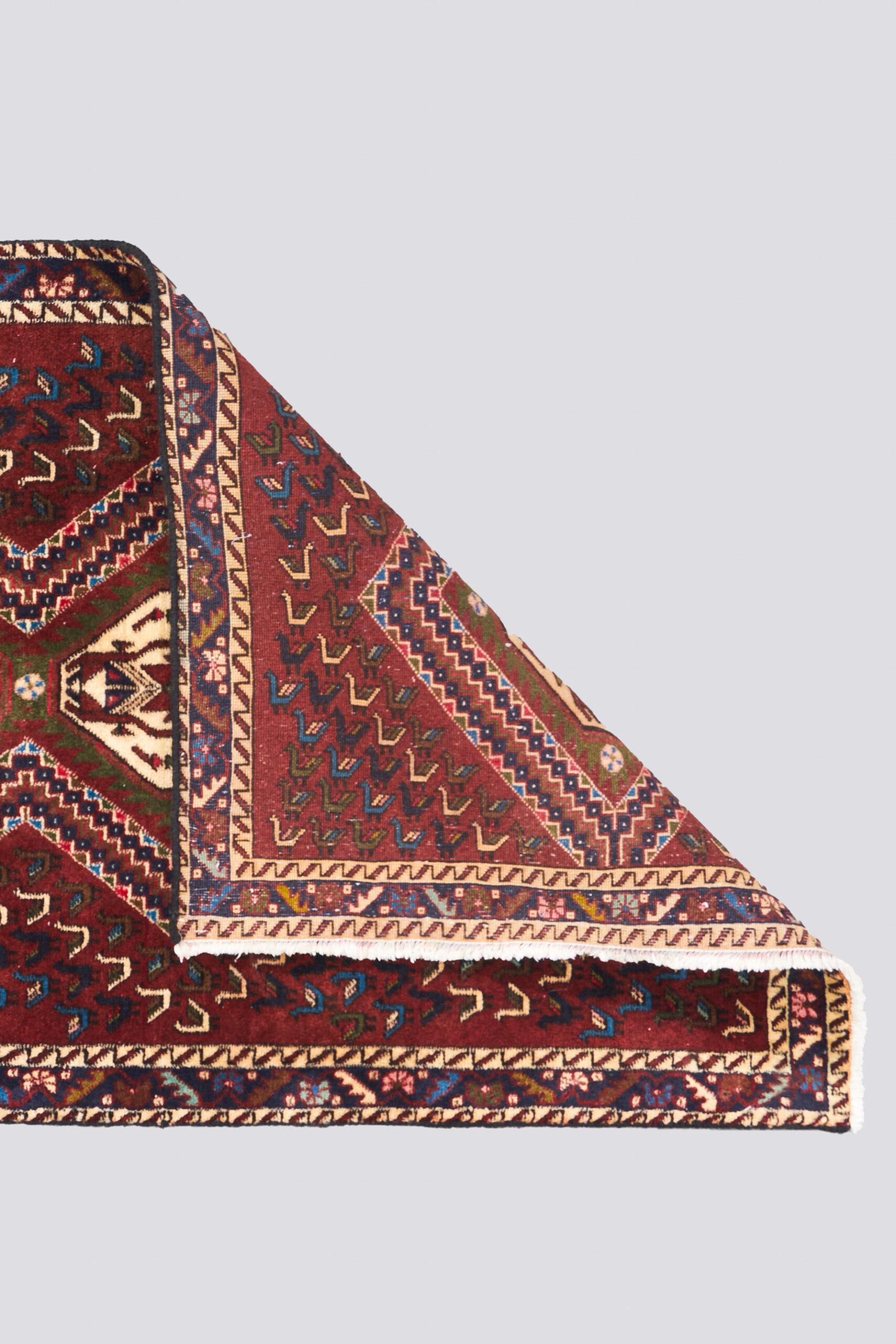 Sirjan Persian Poshti Rug