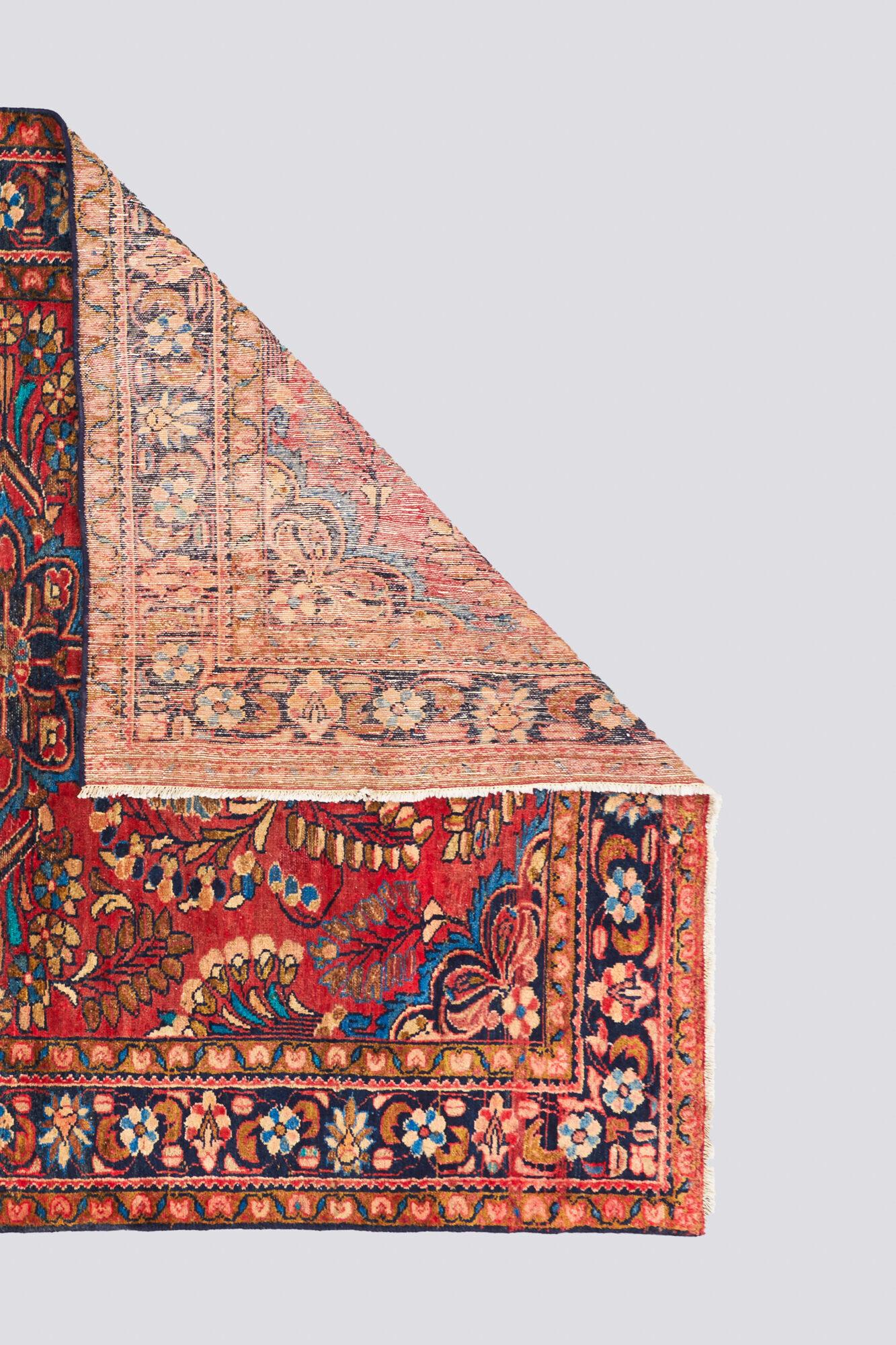 Vintage Lillian Afshan Armenian Persian Rug