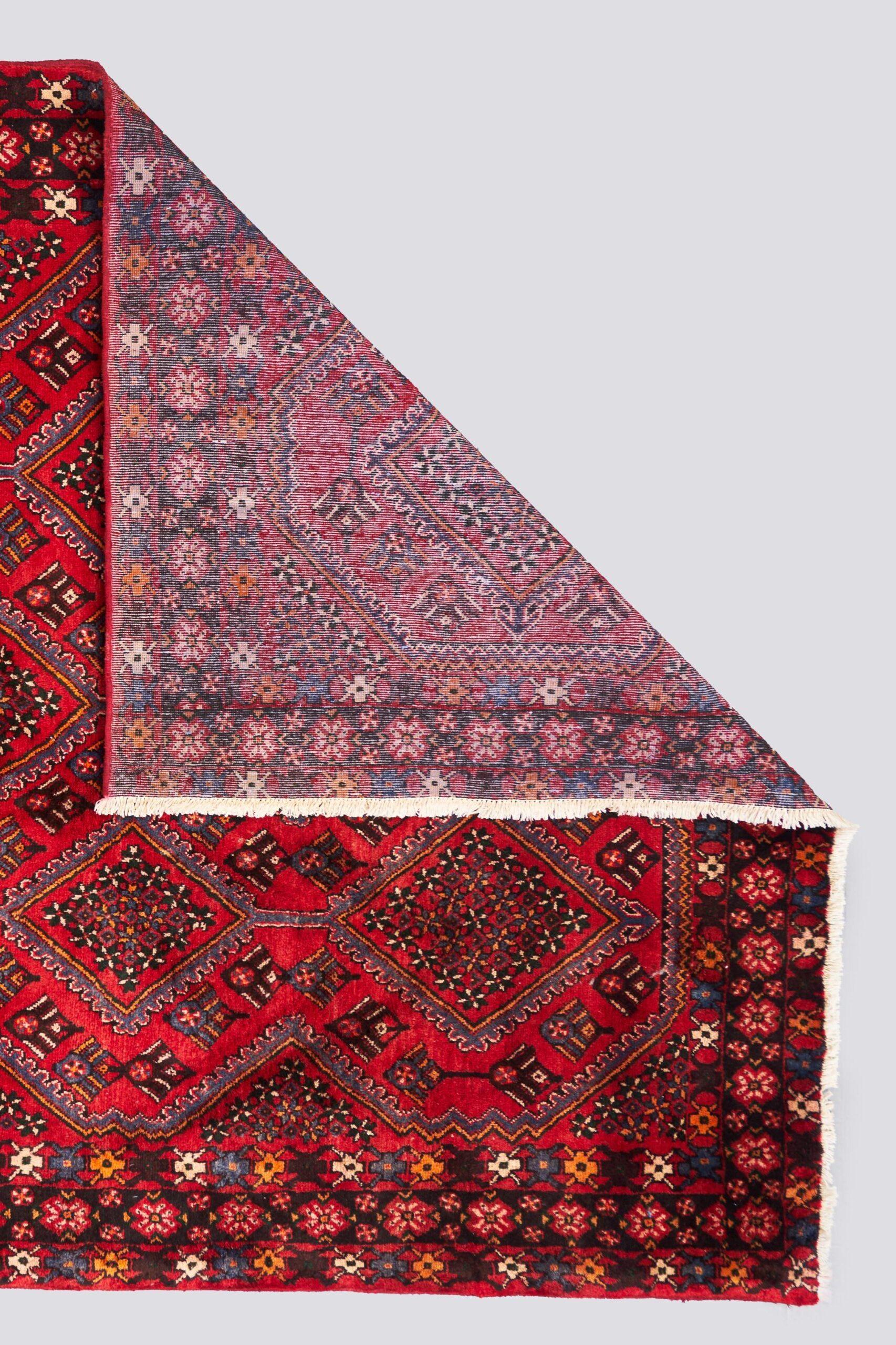 Vintage Dehaj Garden Design Persian Rug