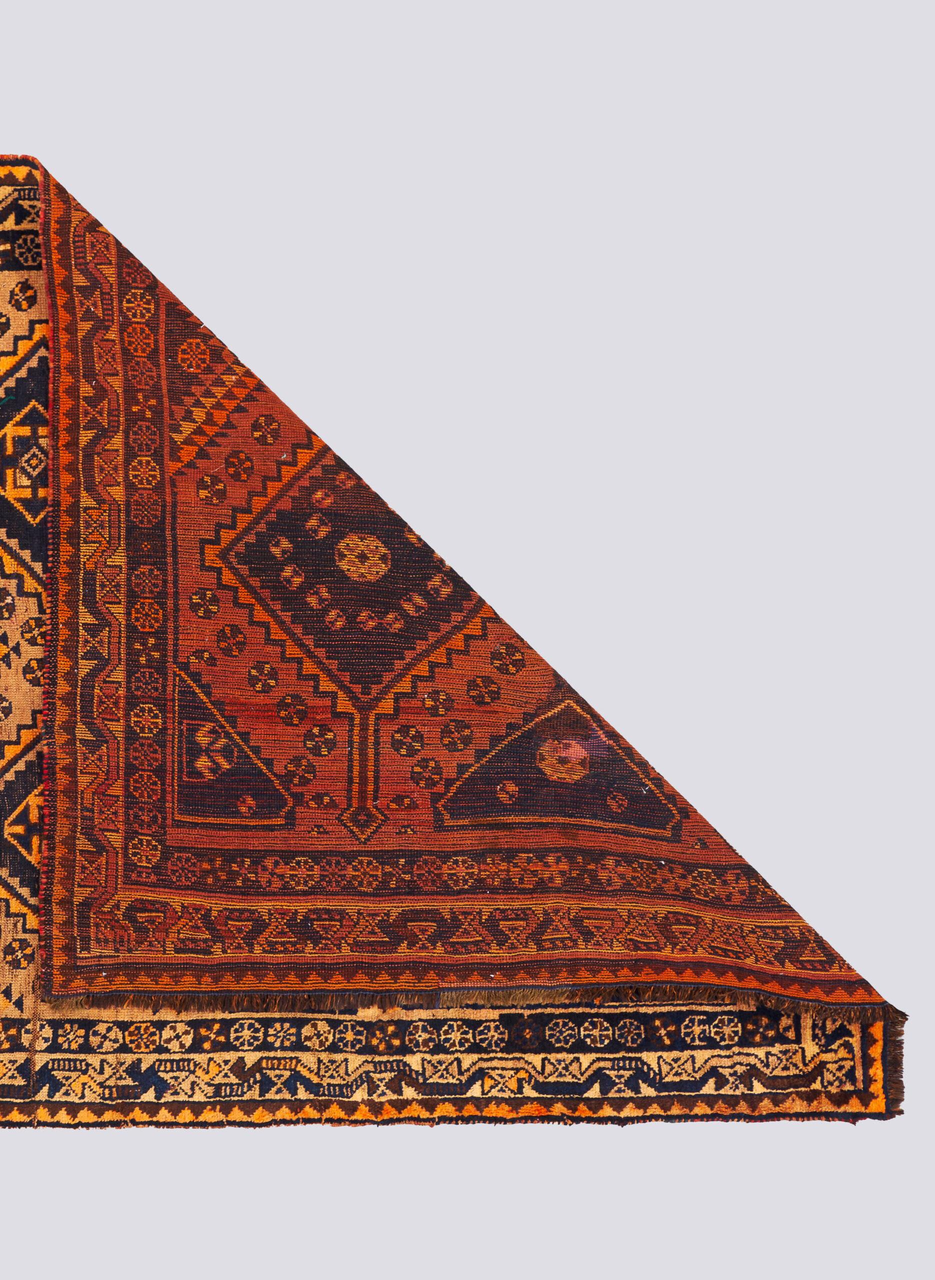 Antique Mamasani Shiraz Persian Rug