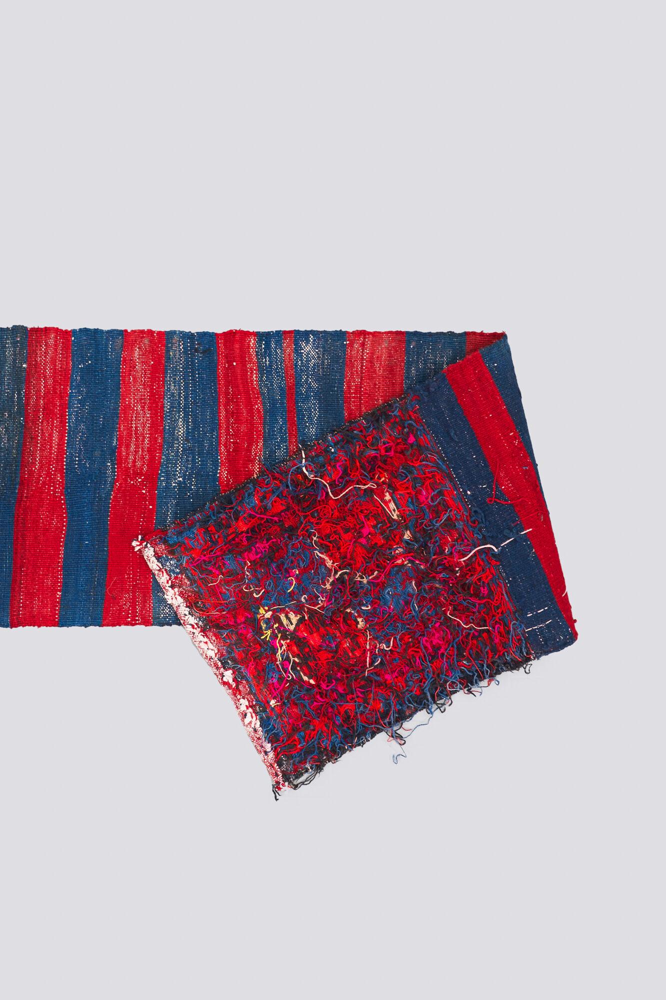 Vitage Afshar Persian Soumak Rug Saddlebag runner