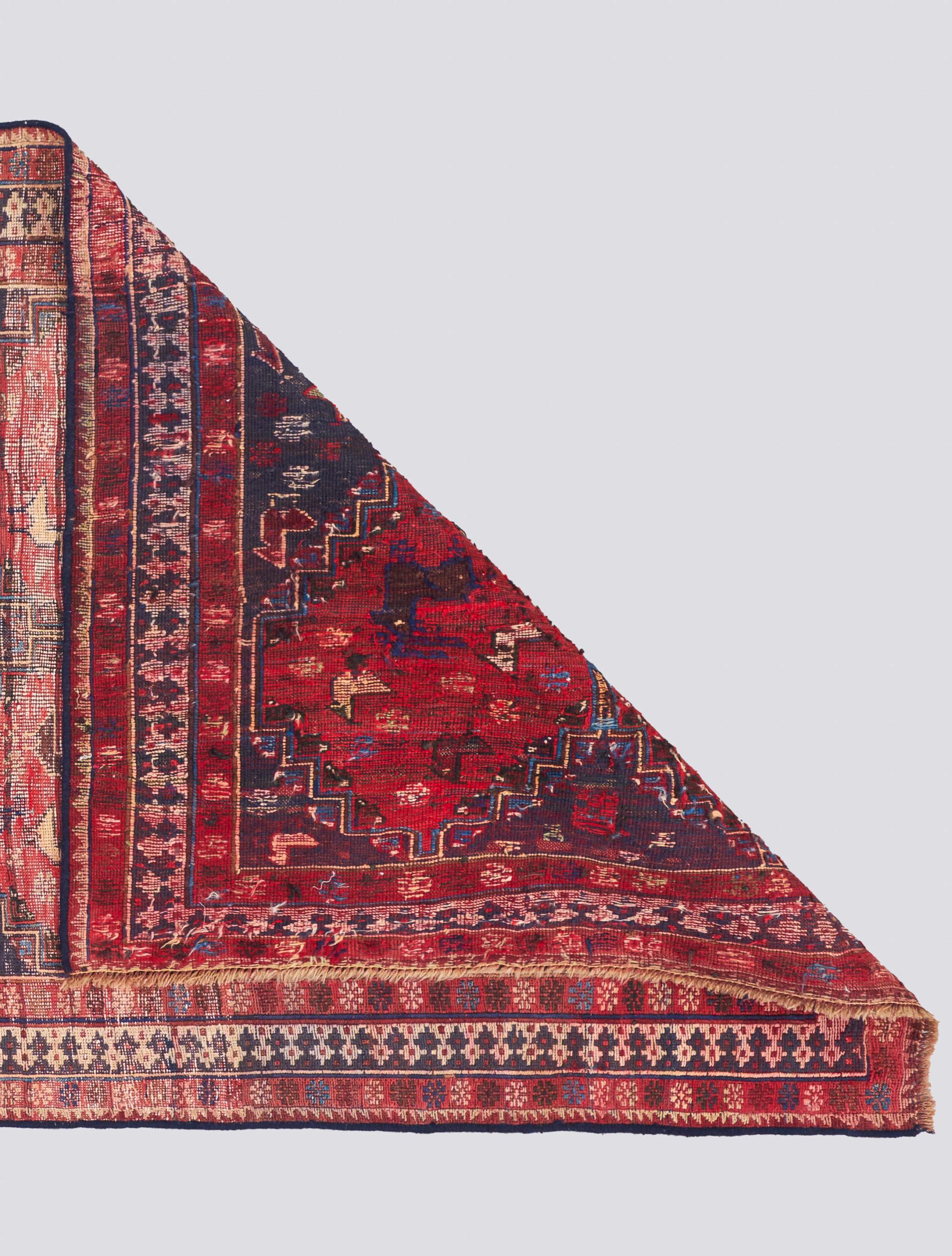 Vintage Afsahr Bablou Persian Soumak Kilim Rug (Dated and Published)