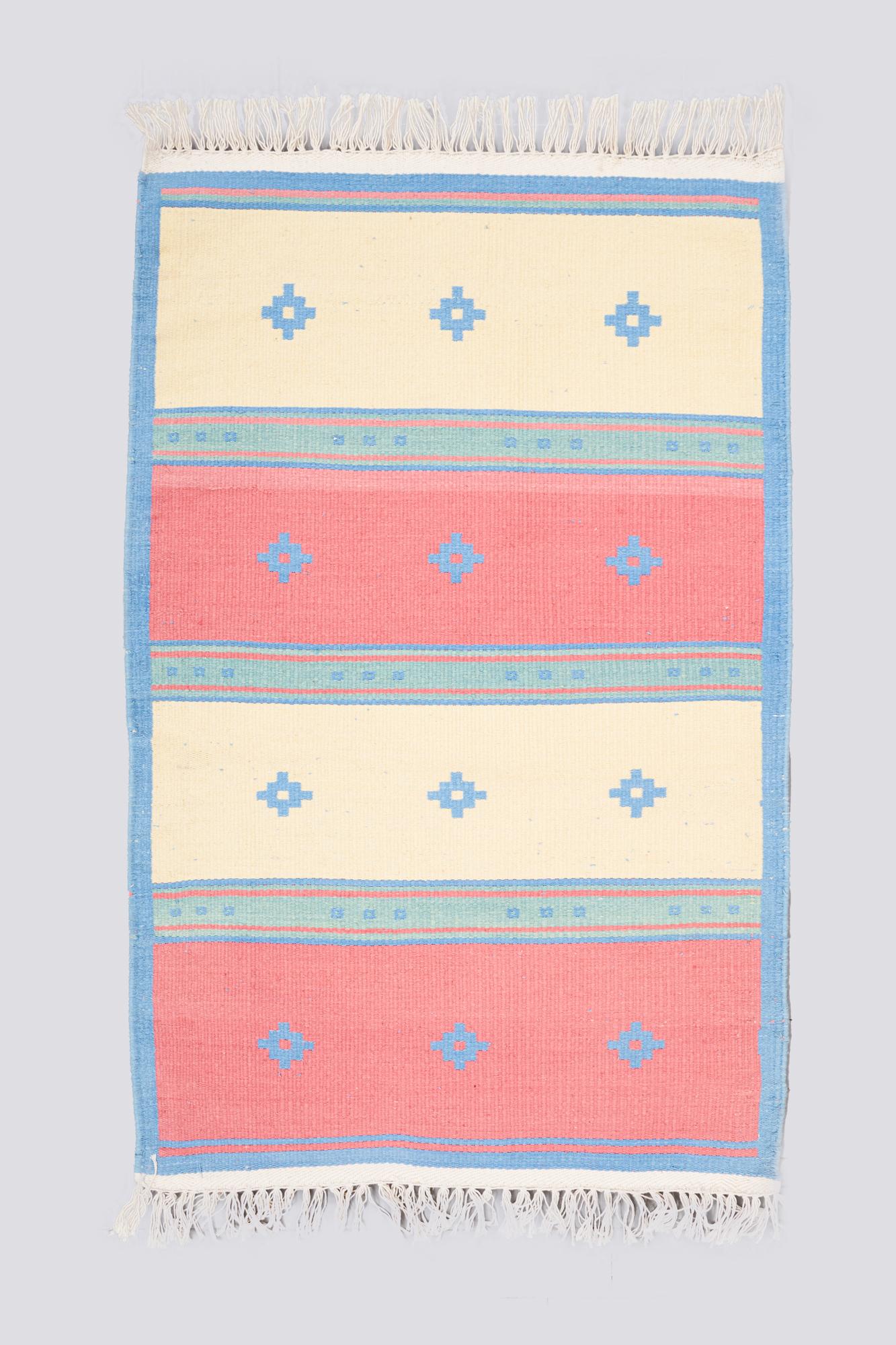 New Weave Sunrise Natural Dye Ziloo (Cotton Kilim) 1.55SQM
