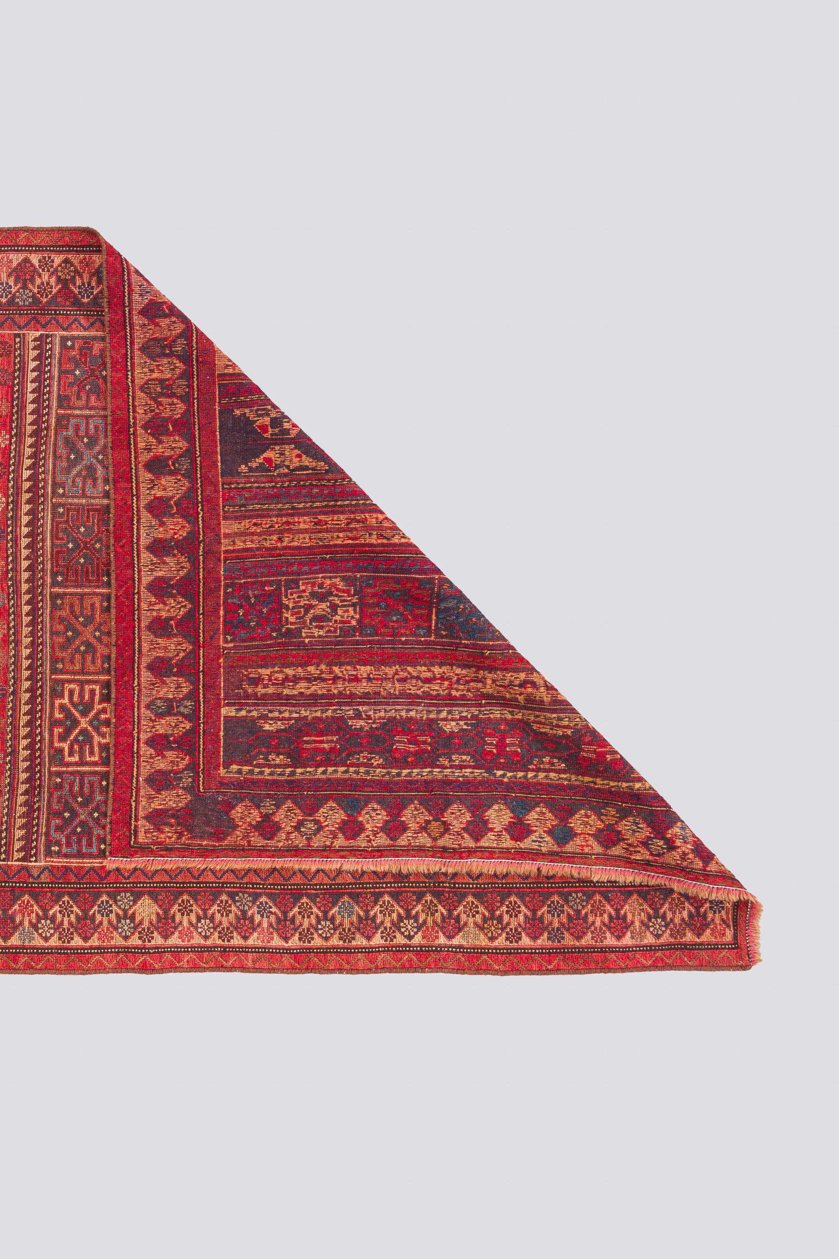 Sirjan Afshar Persian Soumak Kilim Rug