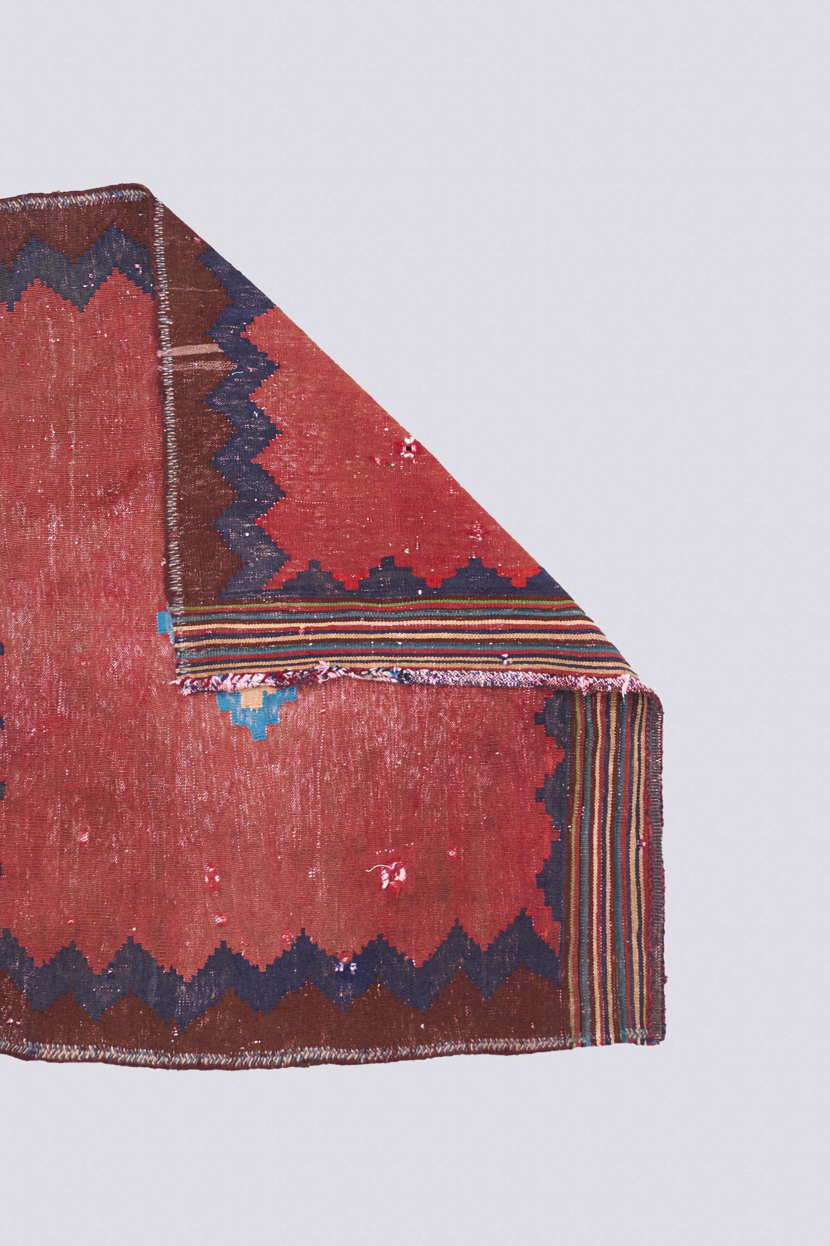 Vintage Sirjan Toranj Persian Sofreh Rug