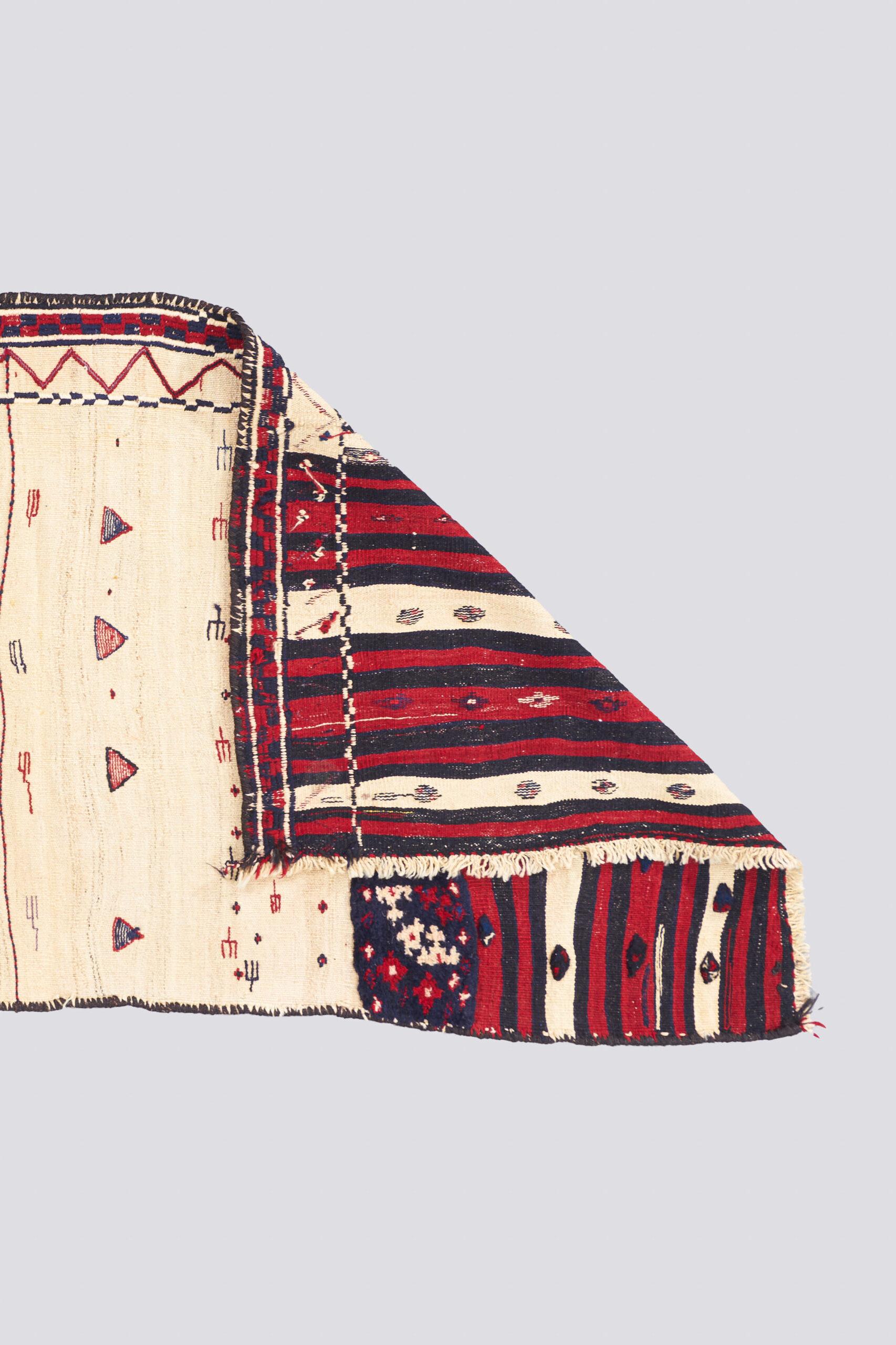 Antique Bakhtiari Persian Tacheh
