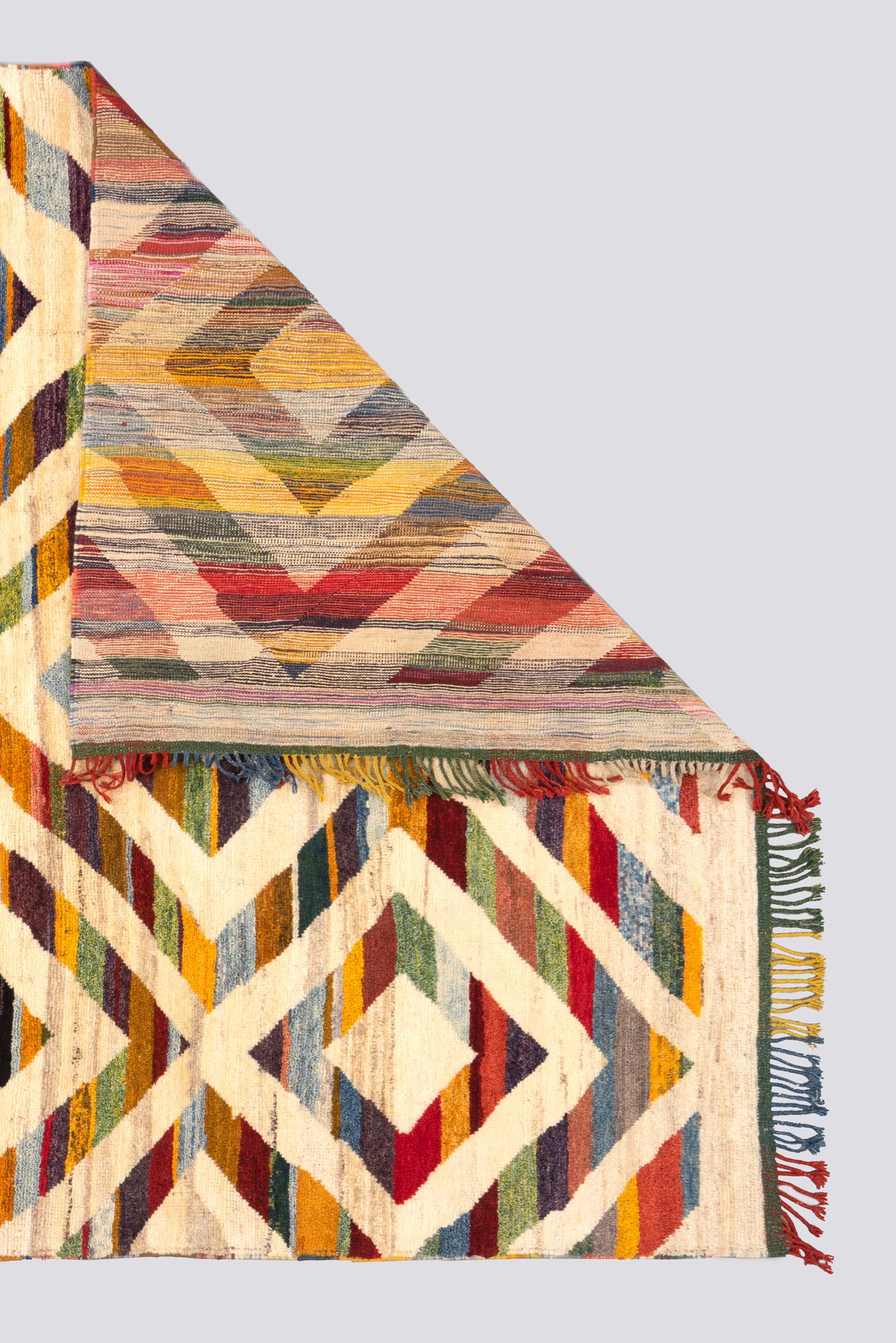 New Weave Qashqai Boraq Persian Gabbeh Rug