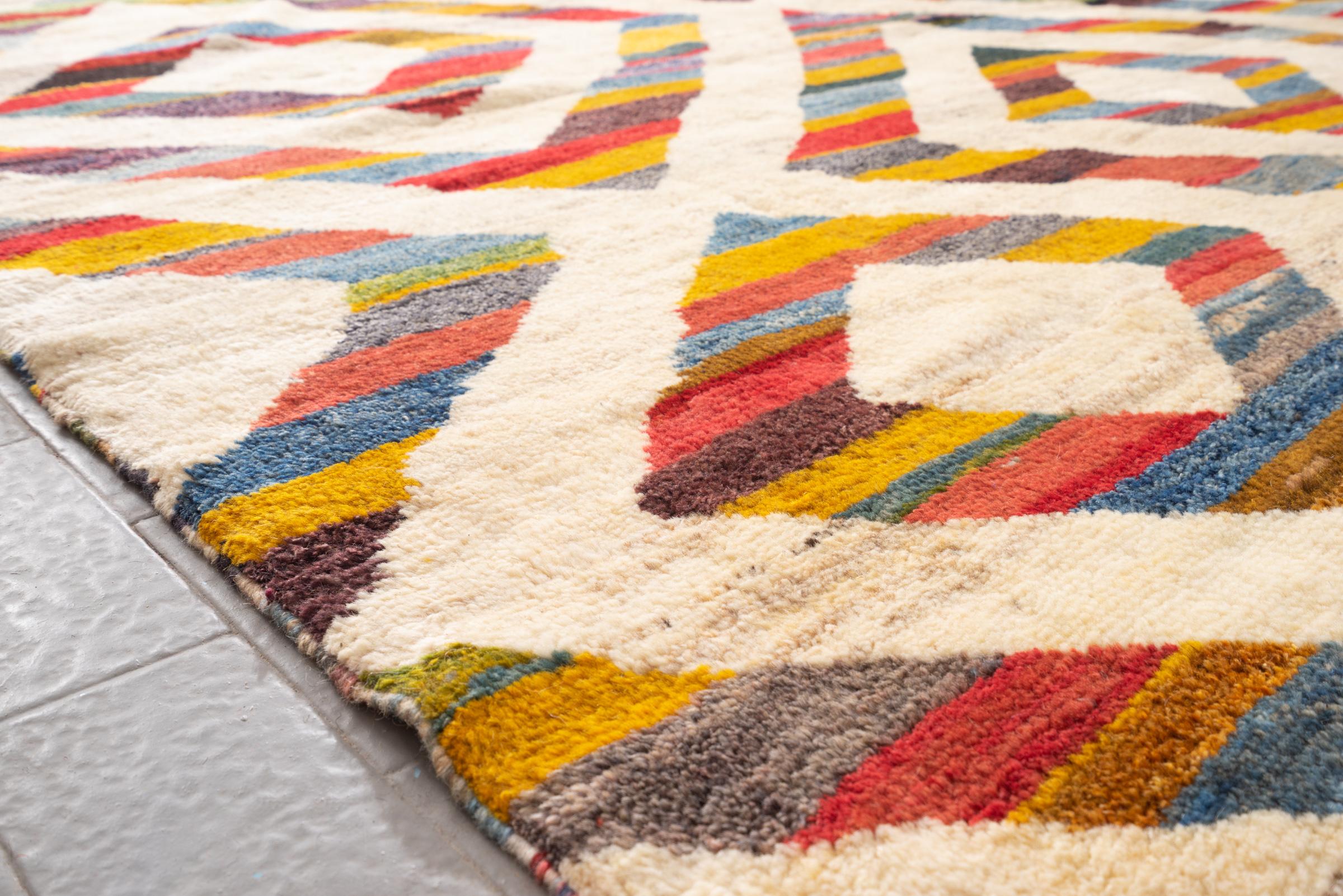 New Weave Qashqai Boraq Persian Gabbeh Rug