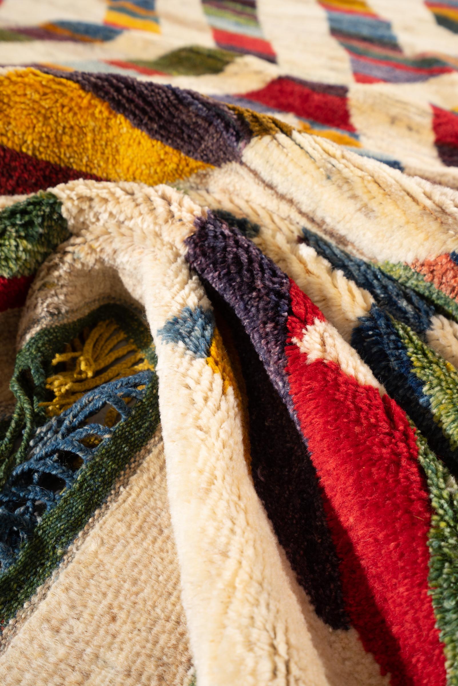 New Weave Qashqai Boraq Persian Gabbeh Rug