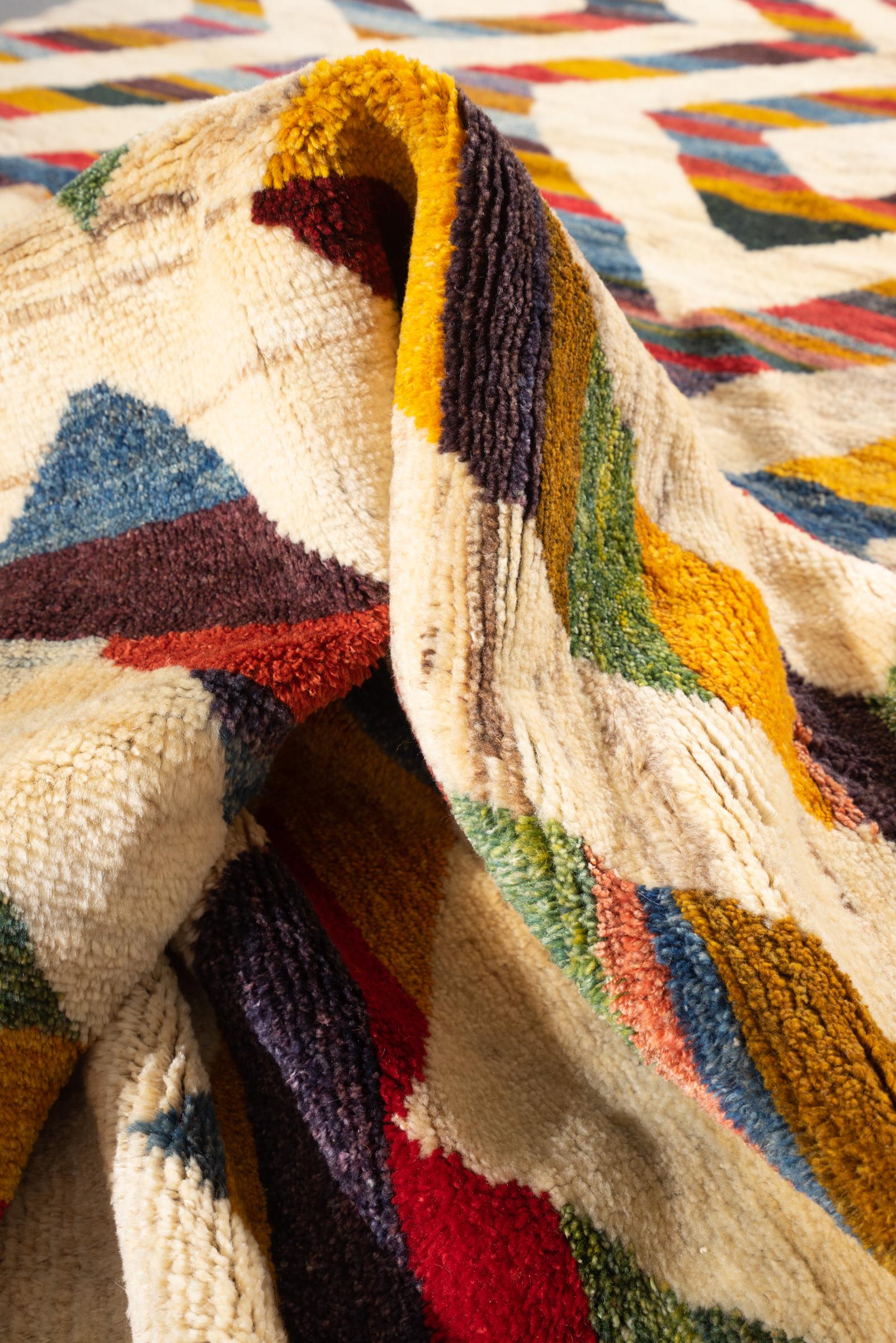 New Weave Qashqai Boraq Persian Gabbeh Rug