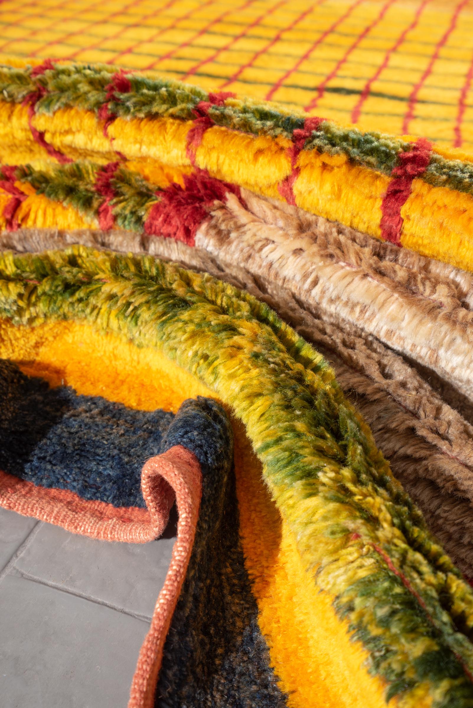 New Weave Qashqai Maharloo Persian Gabbeh Rug