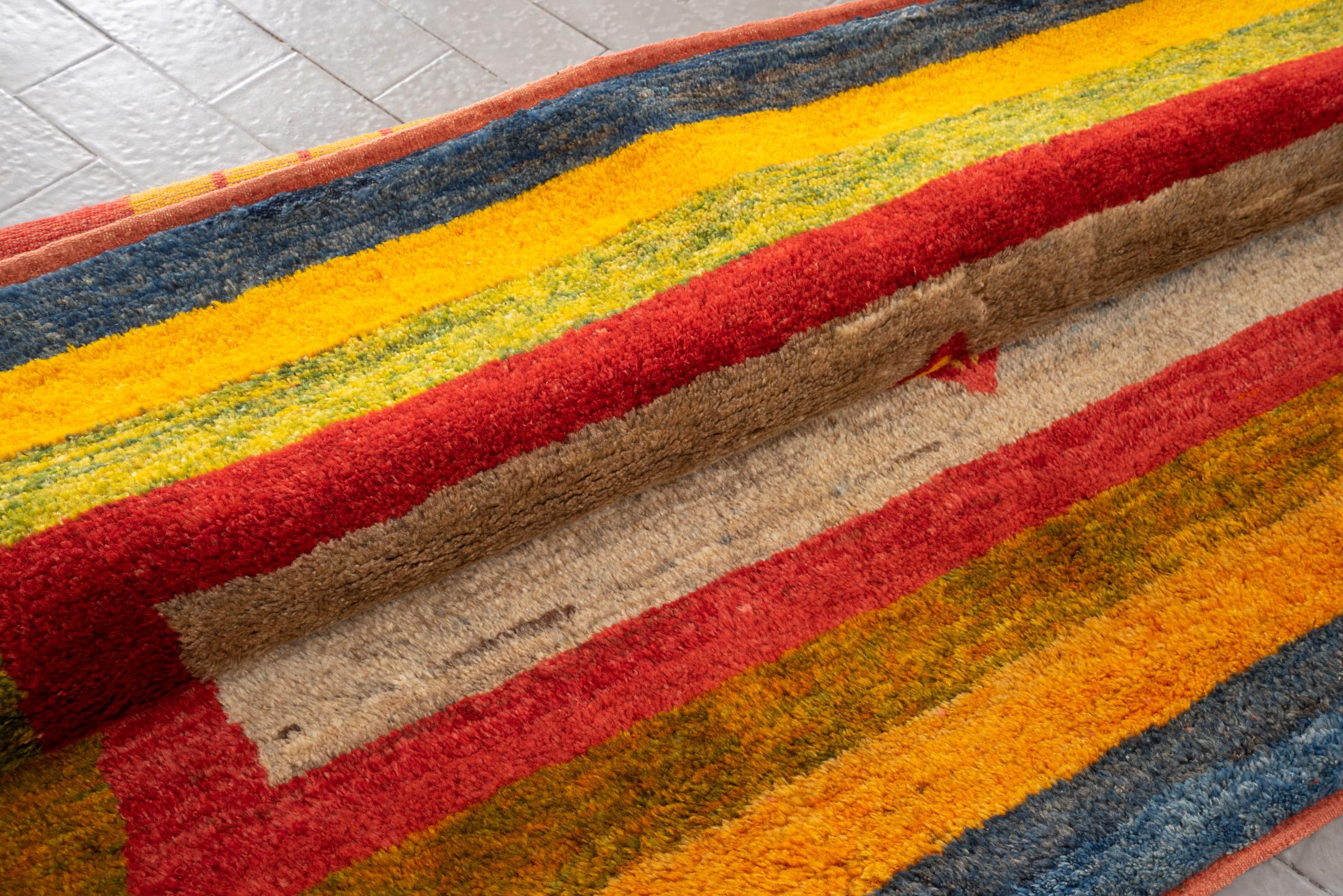 New Weave Qashqai Maharloo Persian Gabbeh Rug