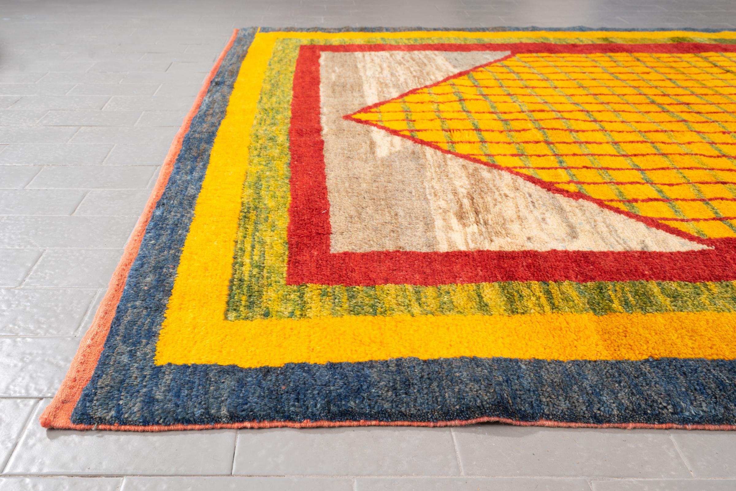 New Weave Qashqai Maharloo Persian Gabbeh Rug